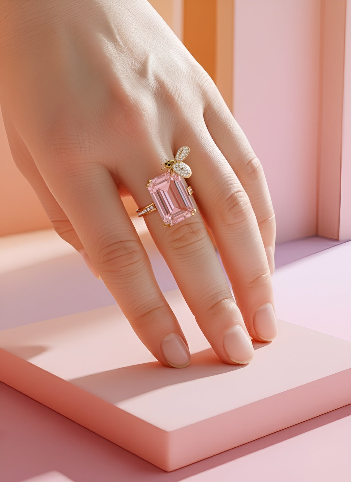 Regal Aura Lab Diamond Ring