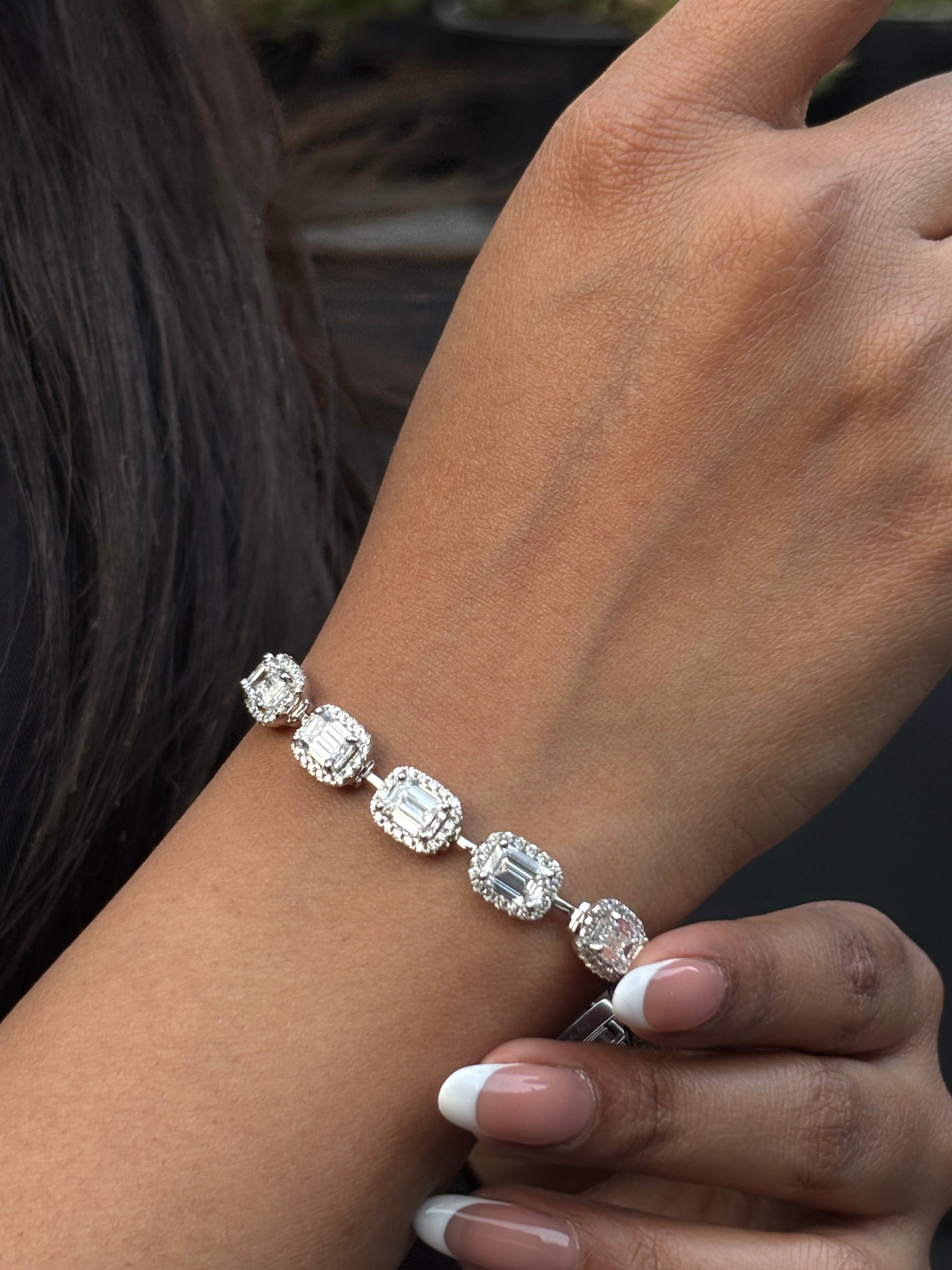 Lingling Lab Diamond Bracelet - Dainty Radiance