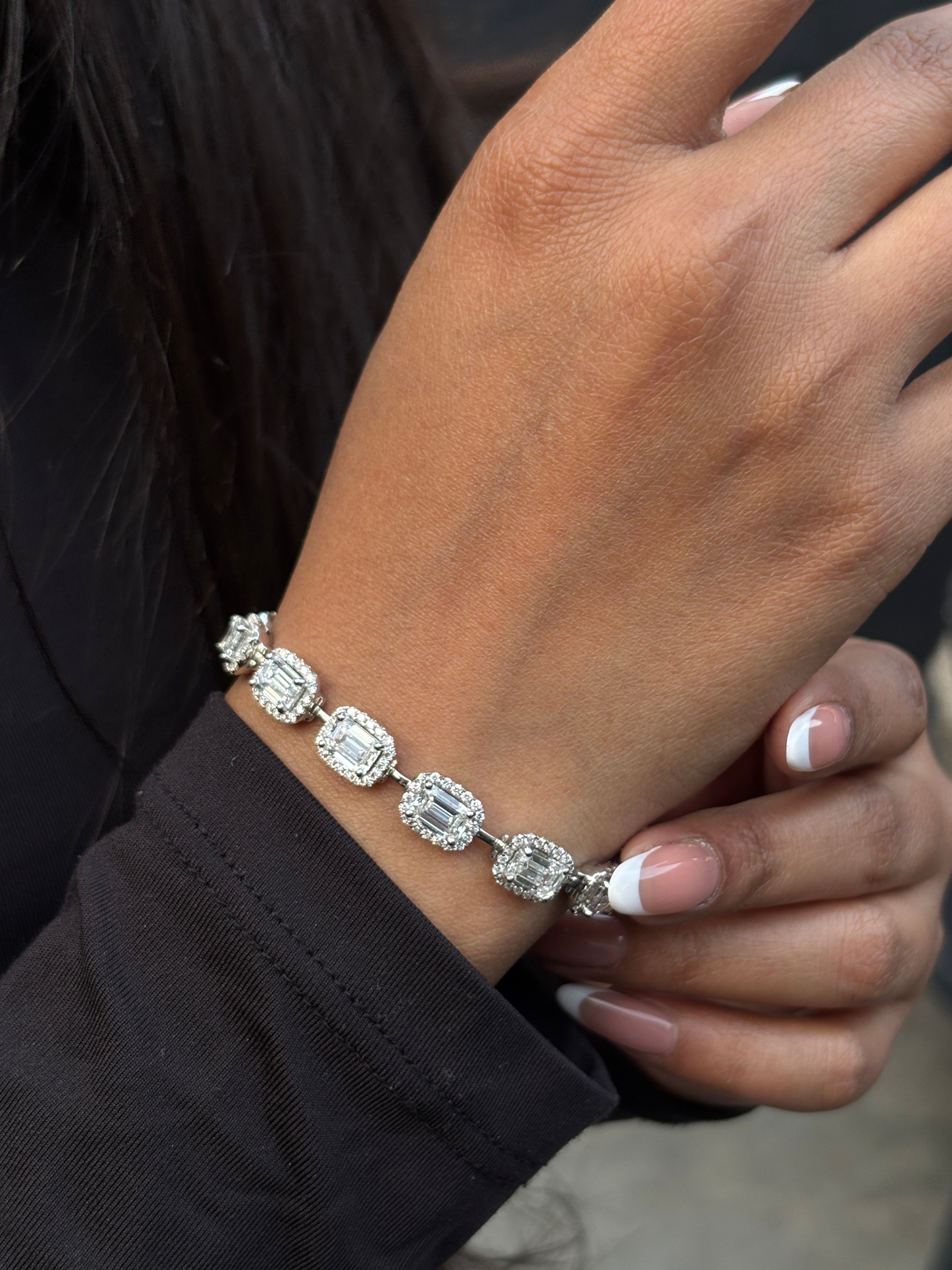 Lingling Lab Diamond Bracelet - Dainty Radiance