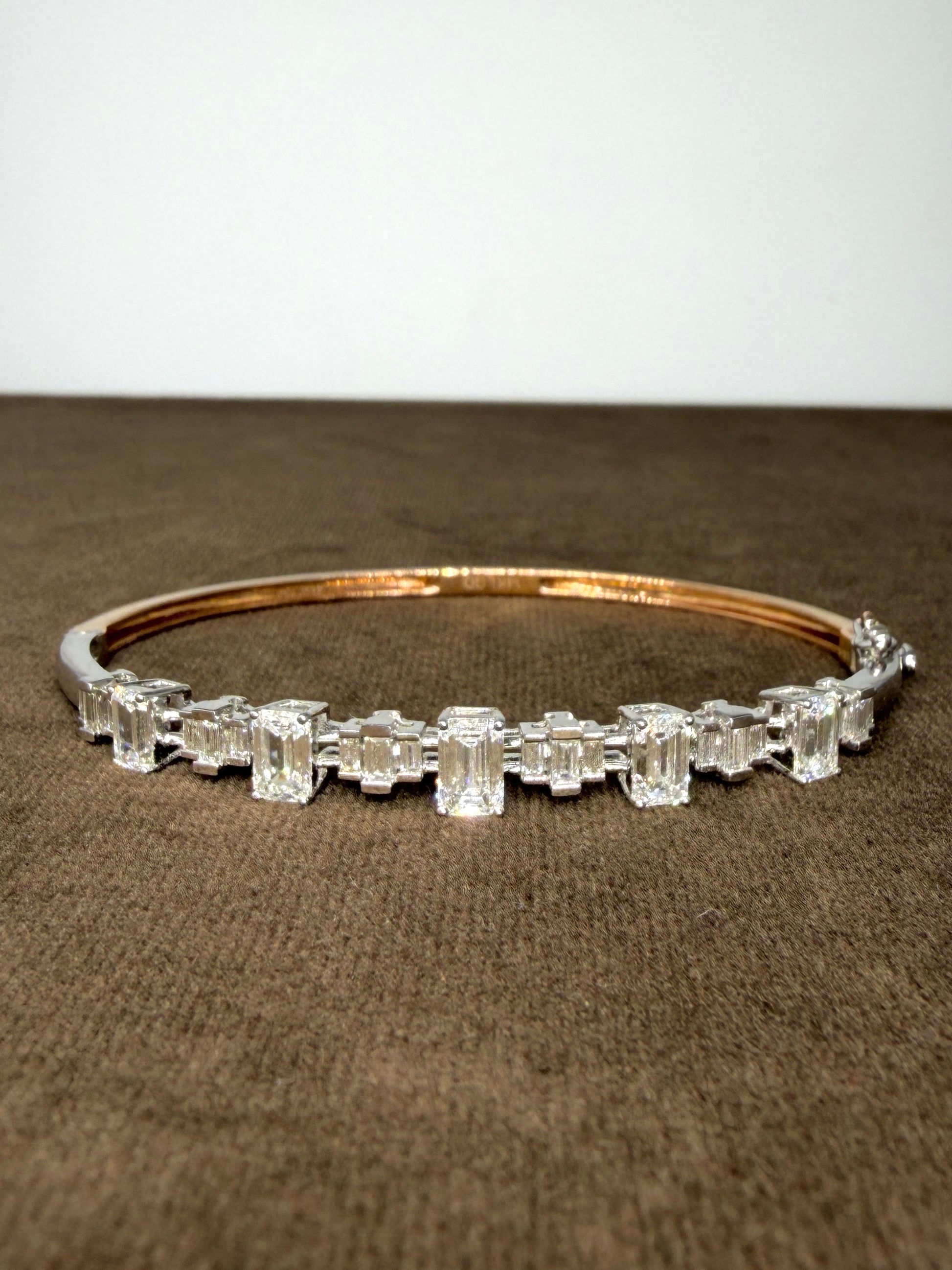 Golden Veil Lab Diamond Bracelet