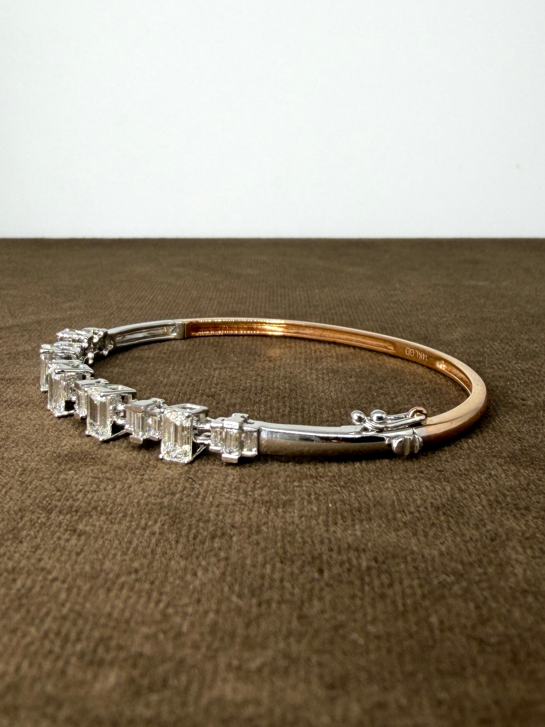 Golden Veil Lab Diamond Bracelet