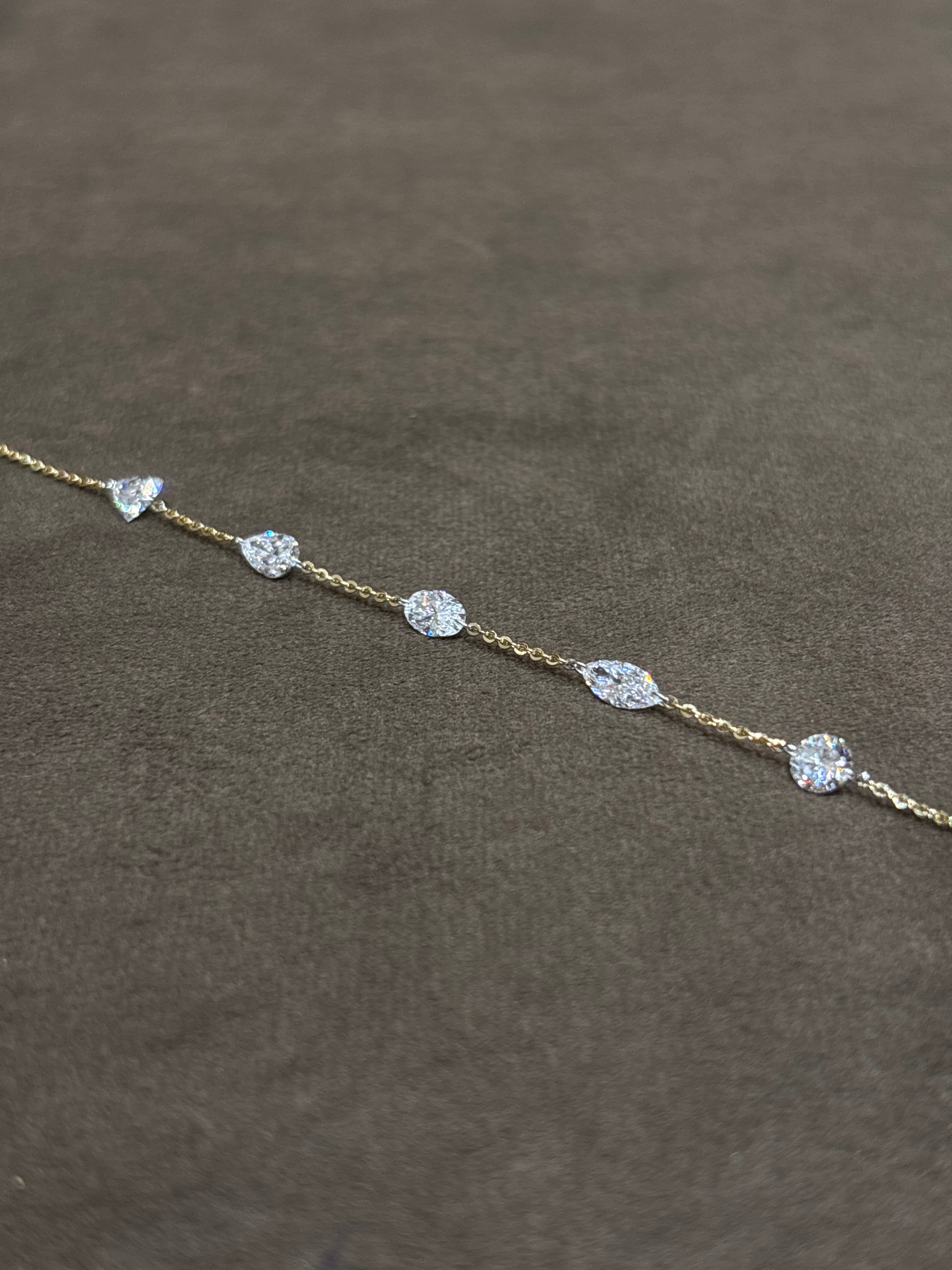 Sorielle Dawn Lab Diamond Bracelet