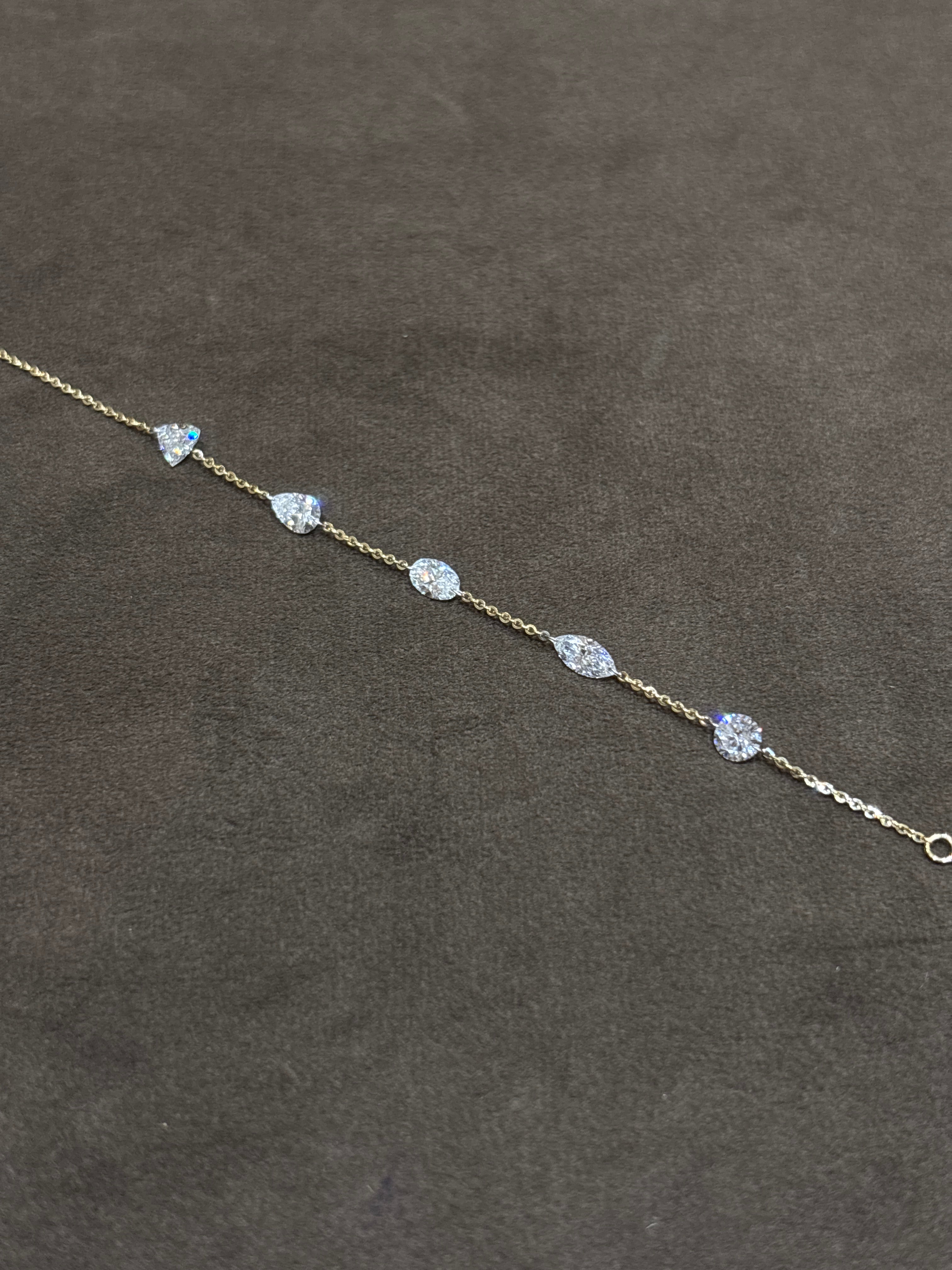 Sorielle Dawn Lab Diamond Bracelet