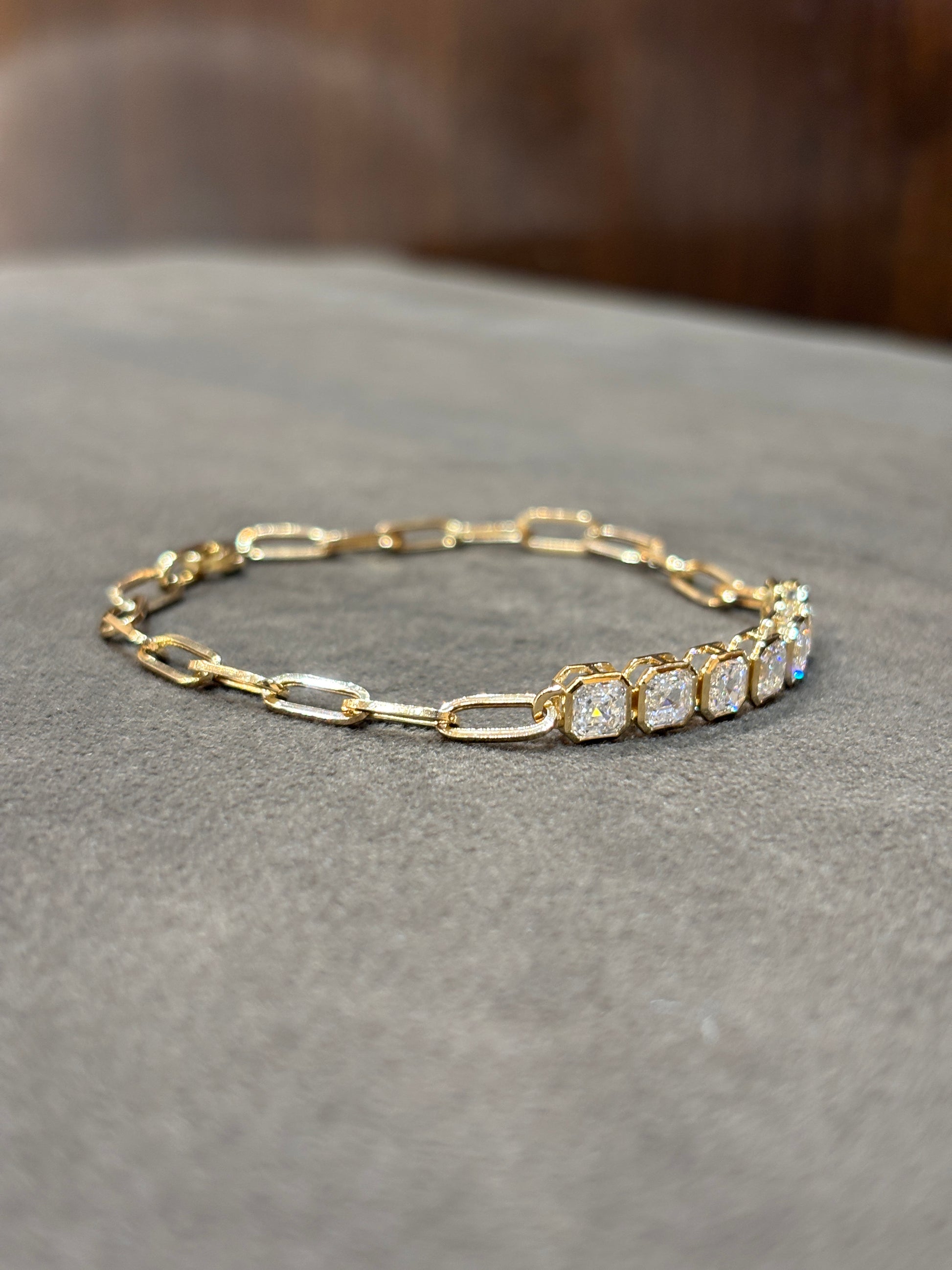 Zireva Linea Lab Diamond Bracelet