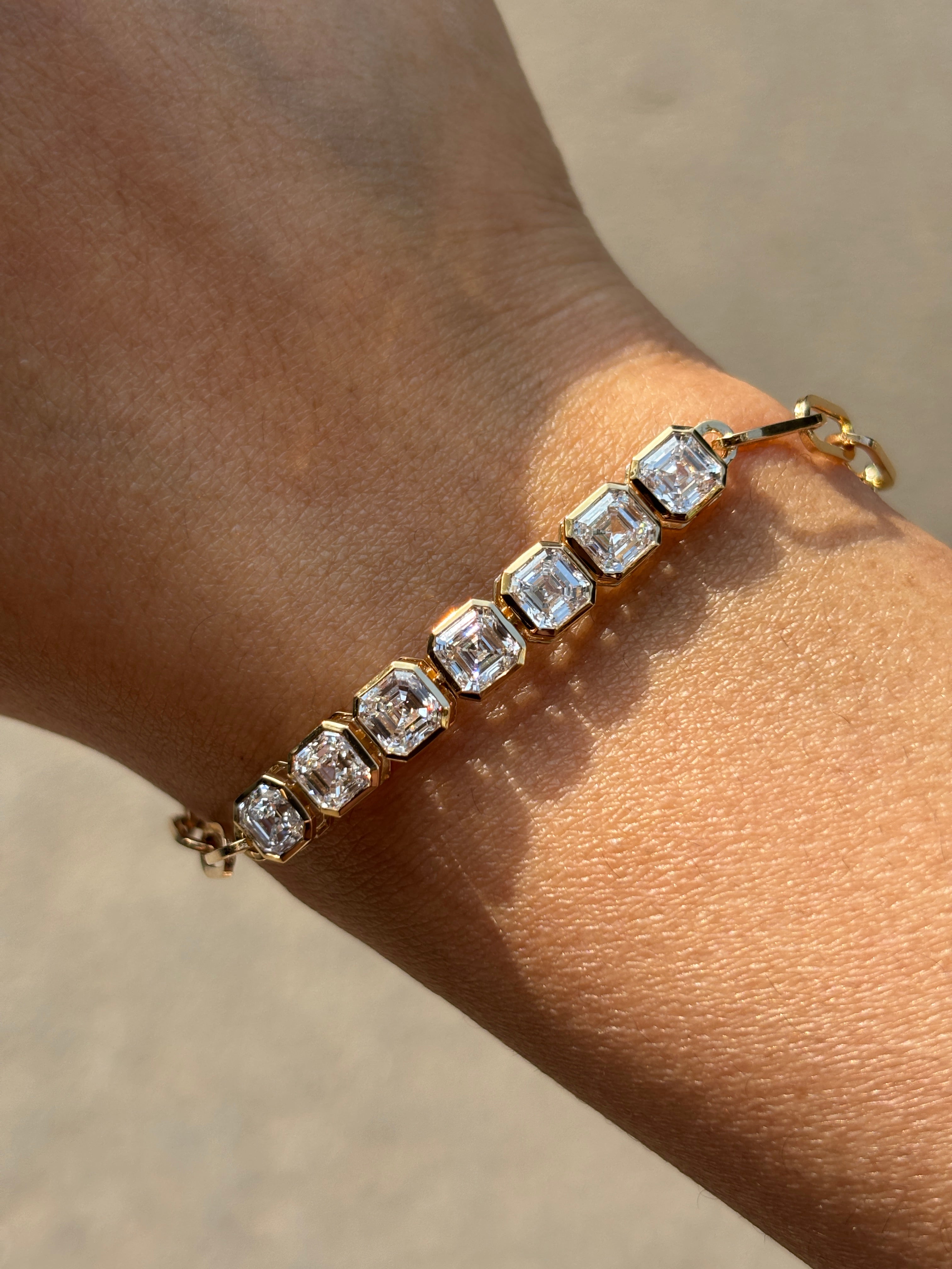Zireva Linea Lab Diamond Bracelet