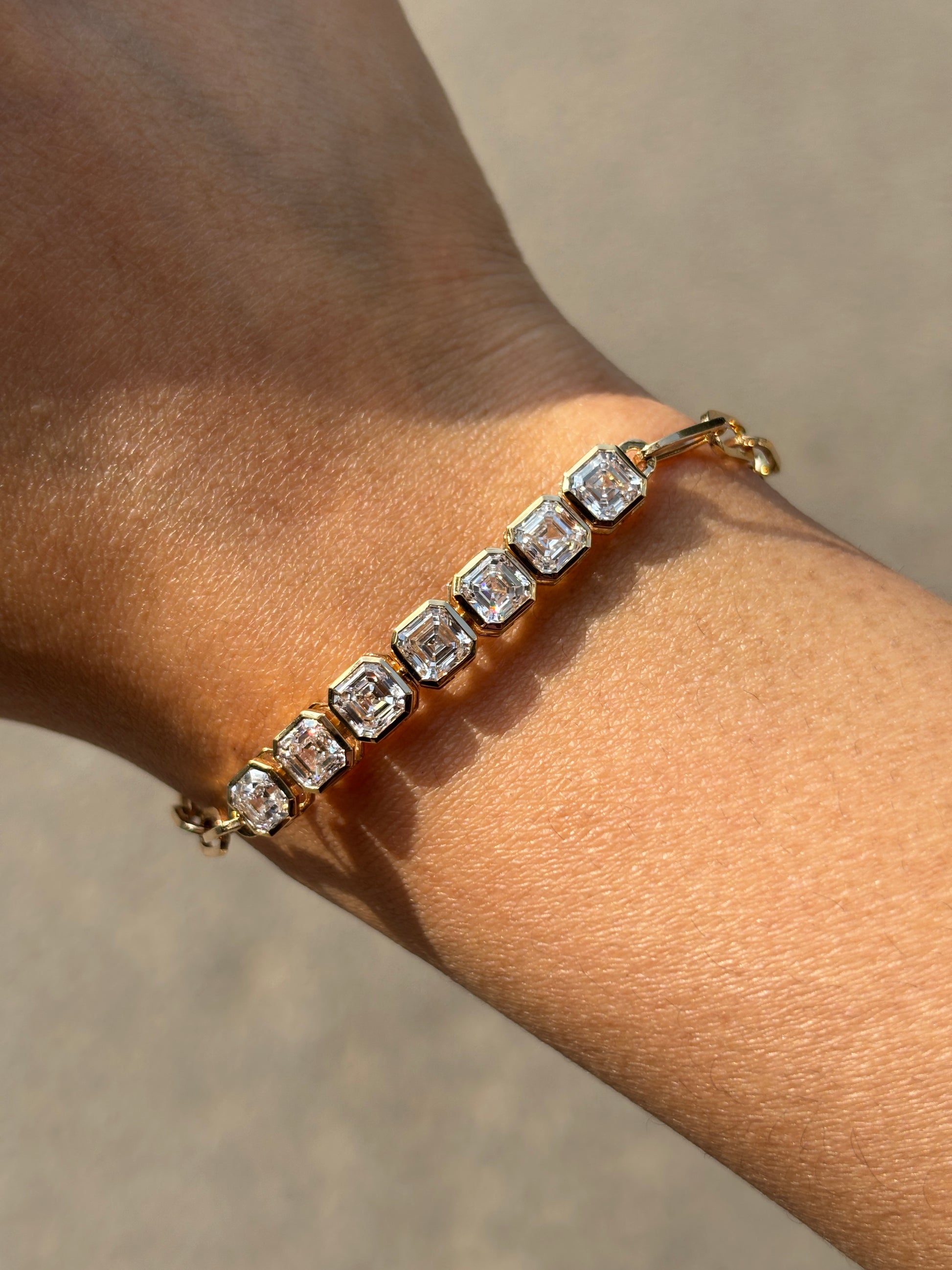 Zireva Linea Lab Diamond Bracelet