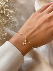 Zarene Lab Diamond Bracelet in 18kt Gold Vermeil