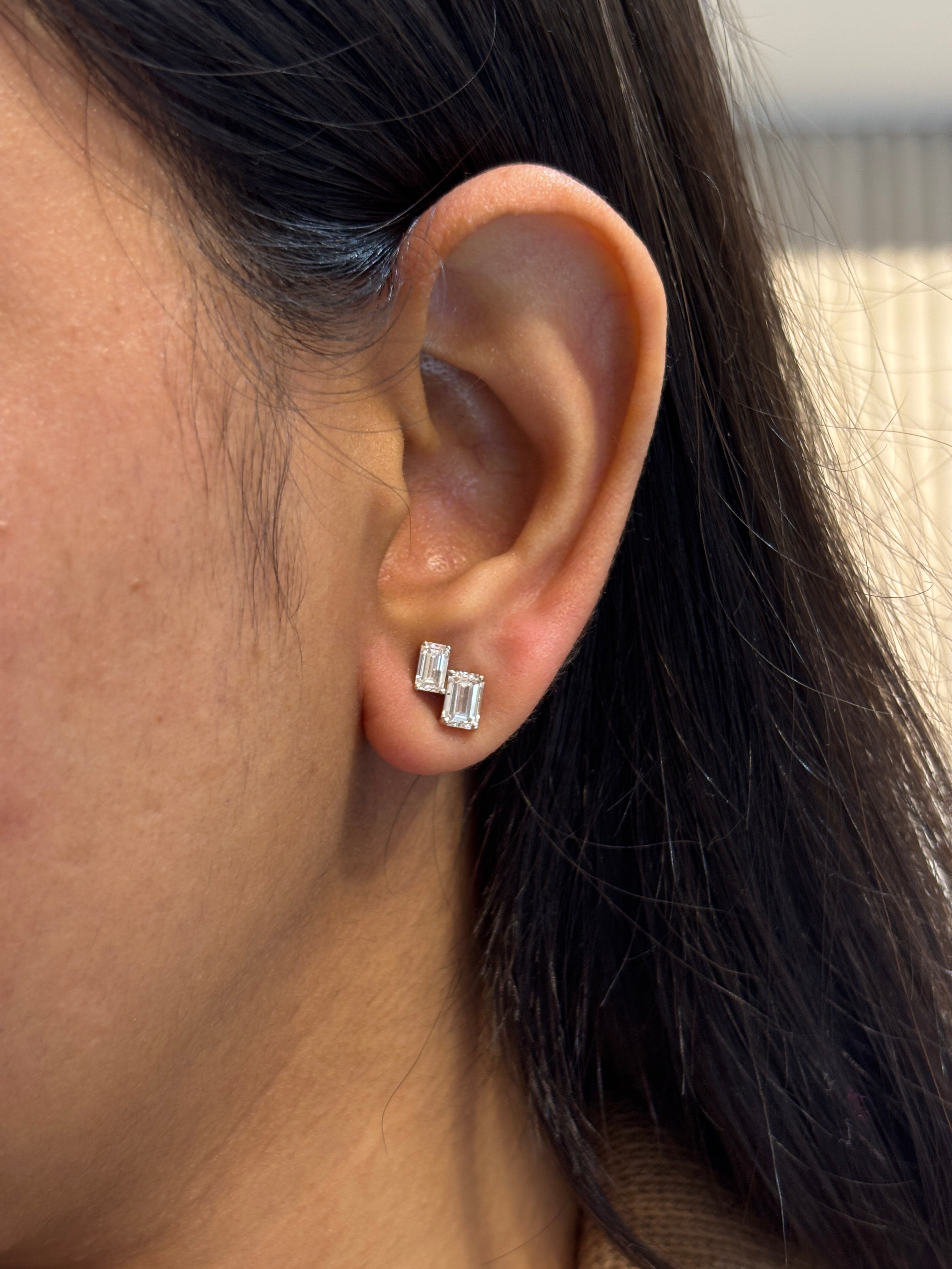 Velora Quest Lab Diamond Earring