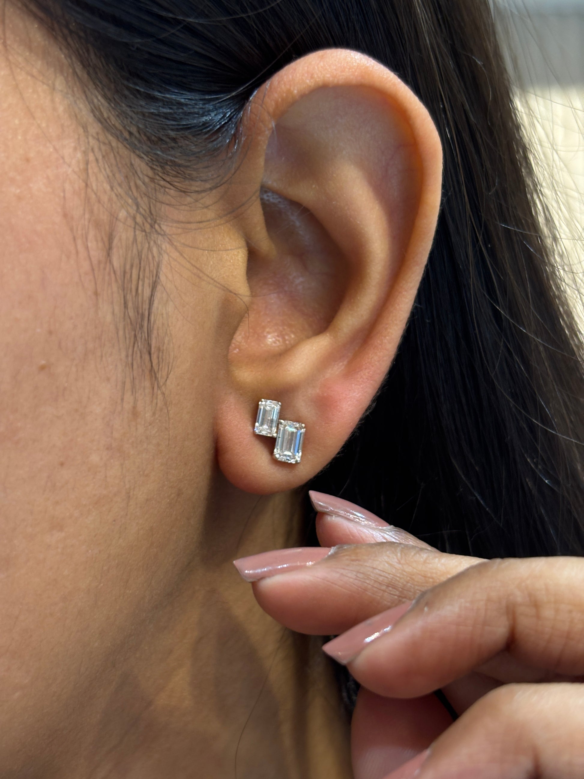 Velora Quest Lab Diamond Earring