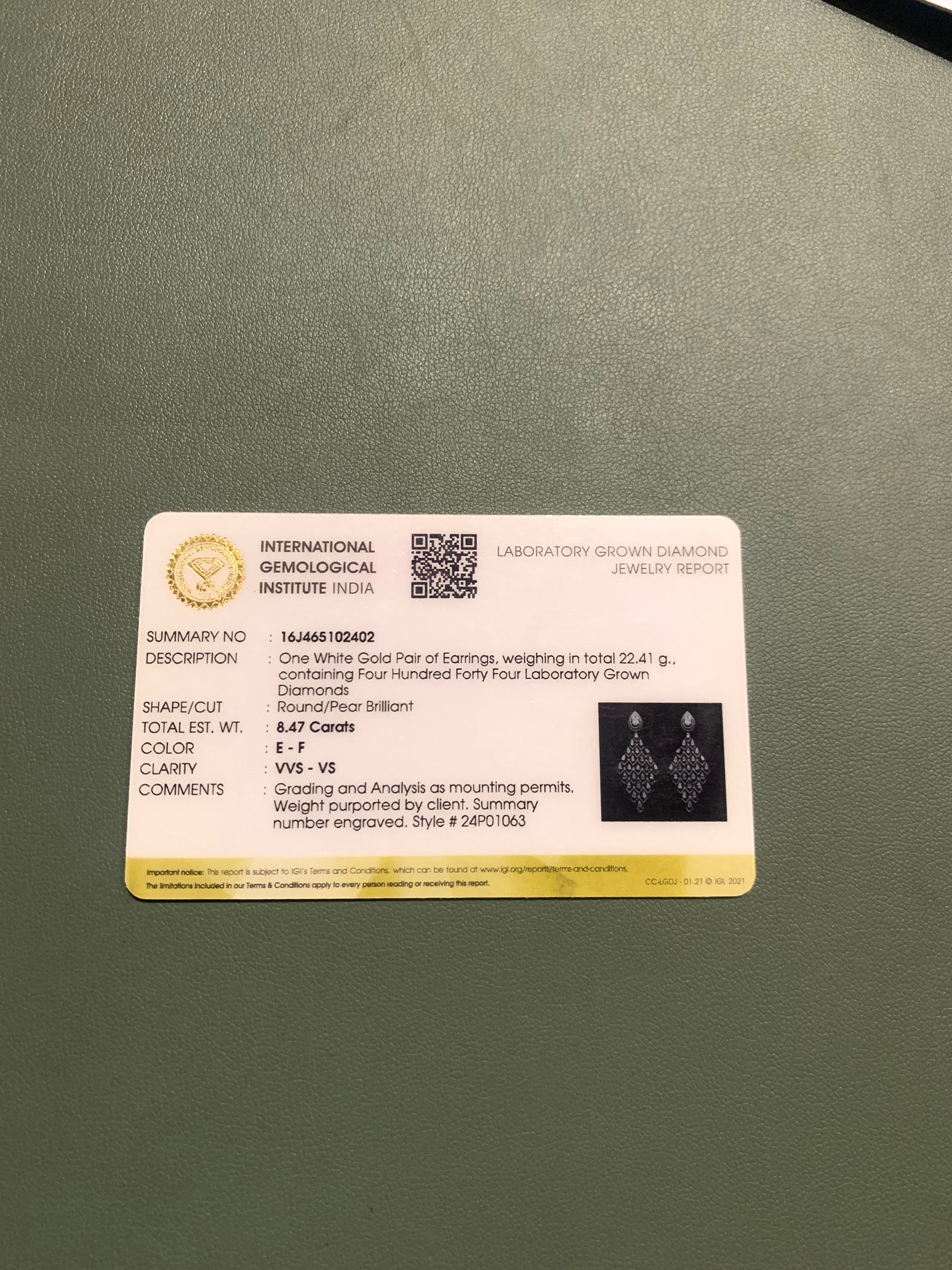 Luminary Lab Diamond Earrings