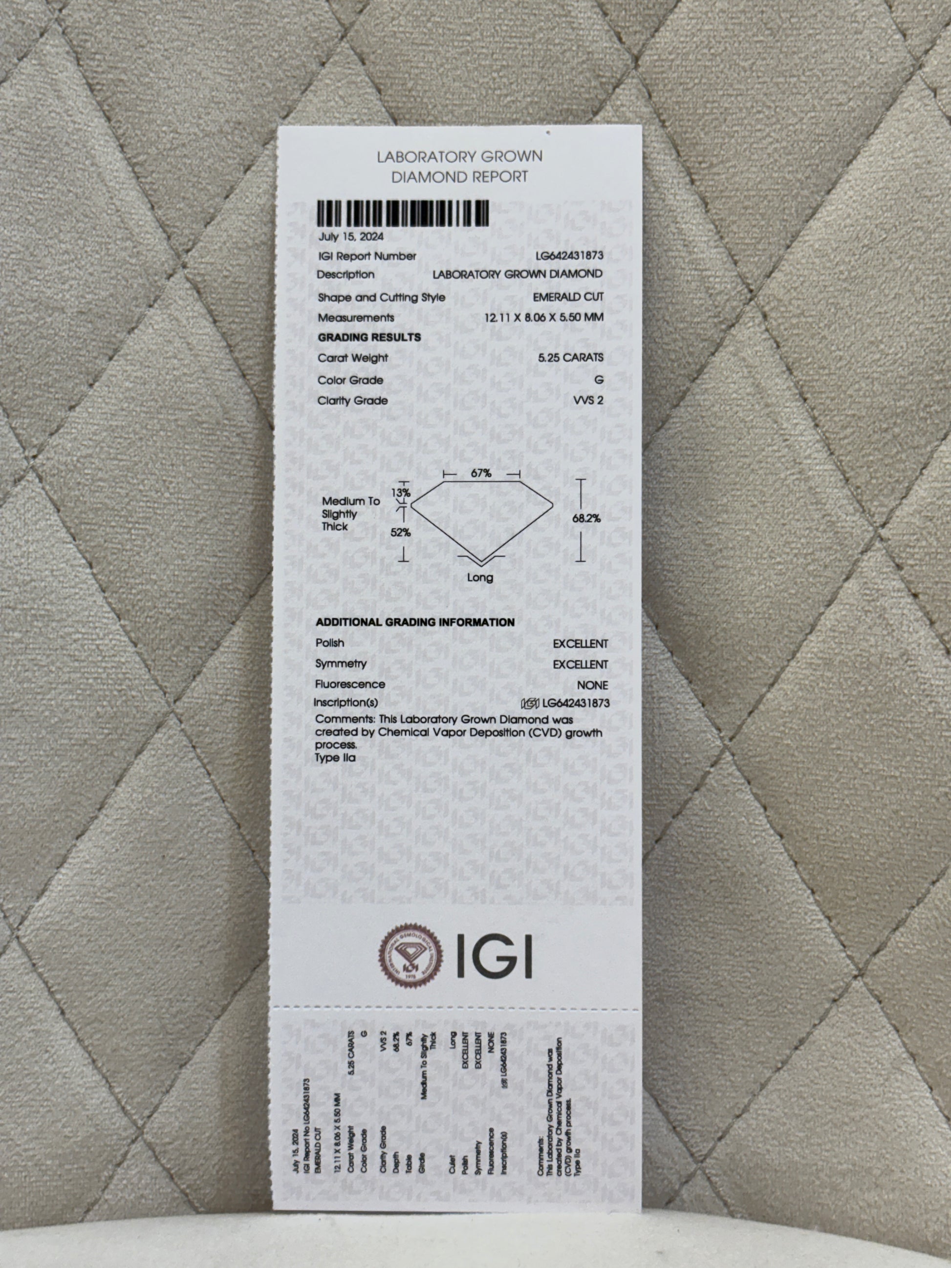 Indira Lab Diamond Earring