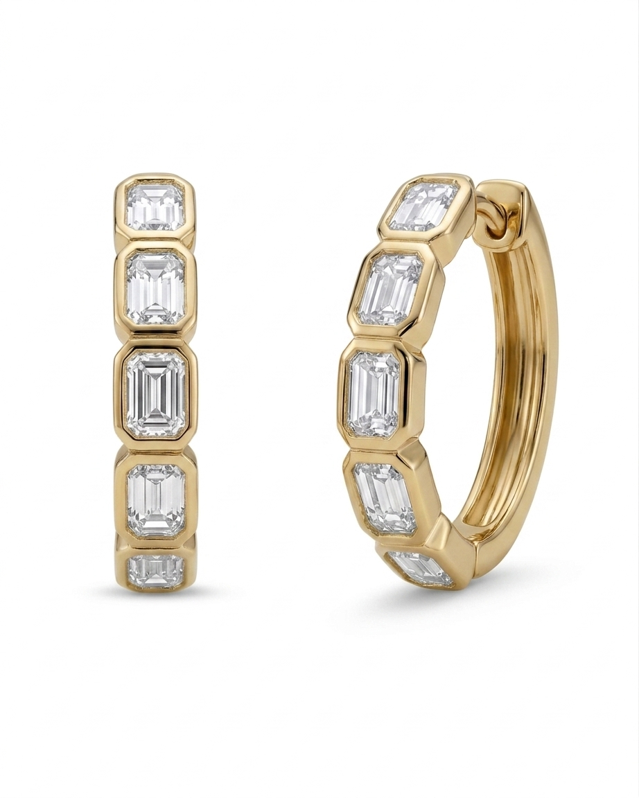 Ethan Mire Lab Diamond Earring