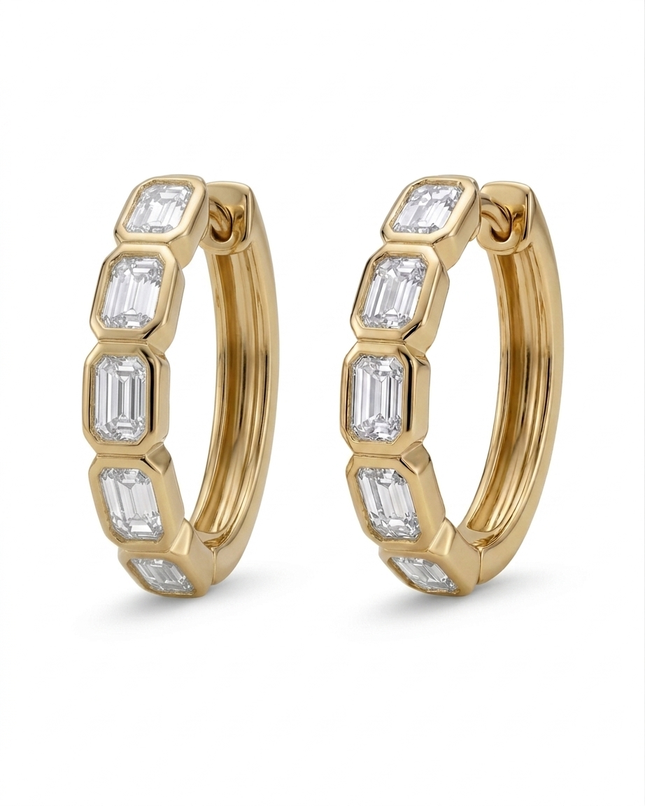 Ethan Mire Lab Diamond Earring