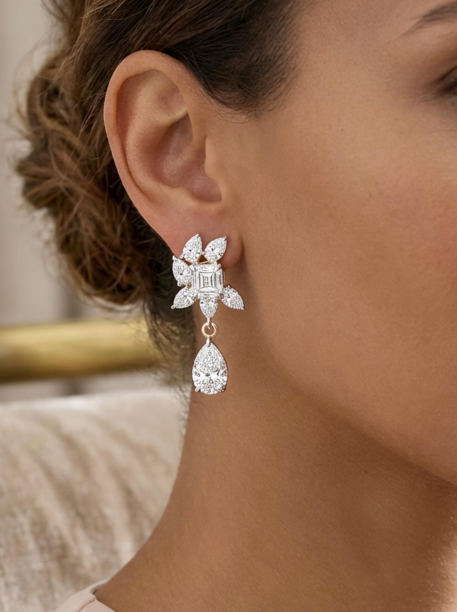 Opulent Serenity Lab Diamond Earring