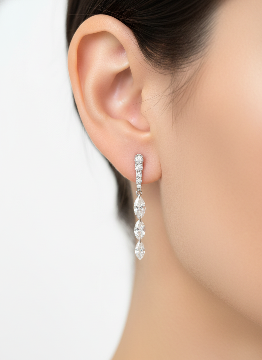 Ponthor Veil Lab Diamond Earring