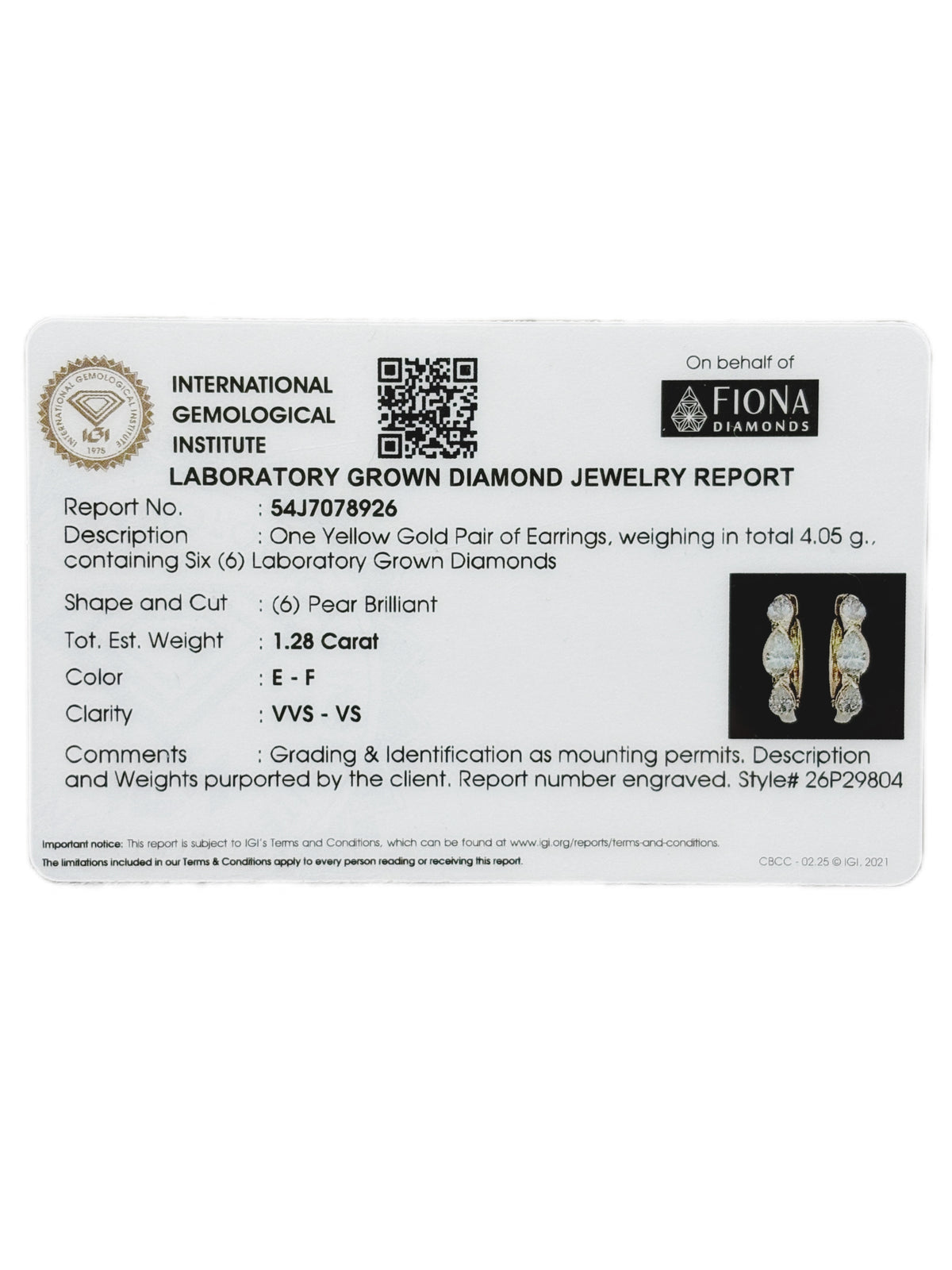 Eva Sequin Lab Diamond Earrings