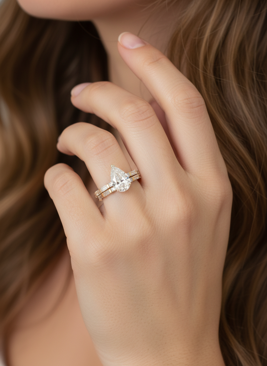 Calyssa Rayne Lab Diamond Ring