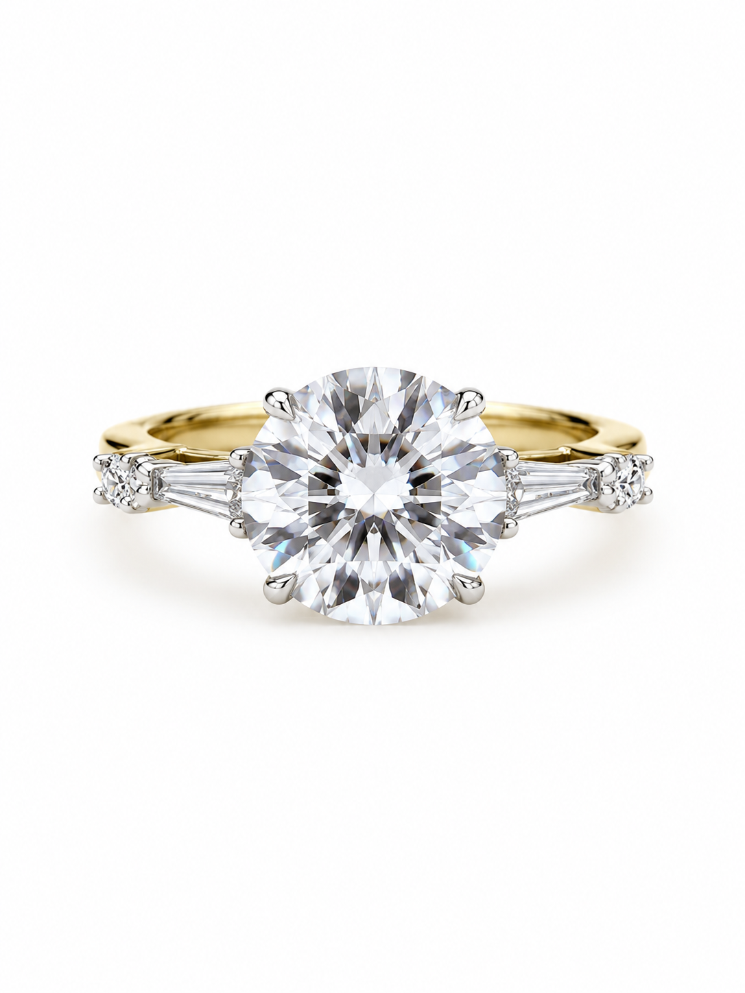 Vivienne Lab Diamond Three Stone Ring