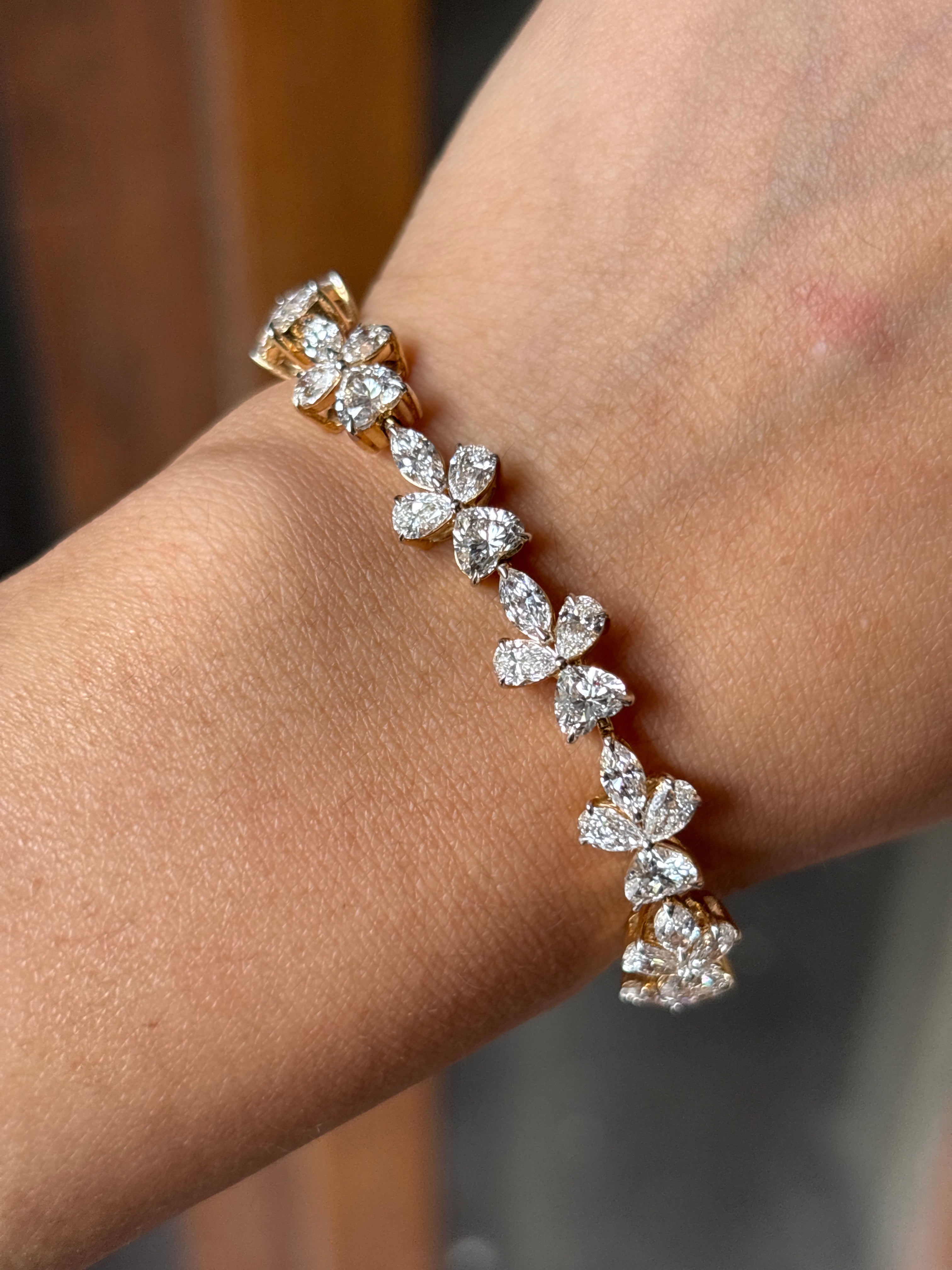Gilded Seraph Lab Diamond Bracelet