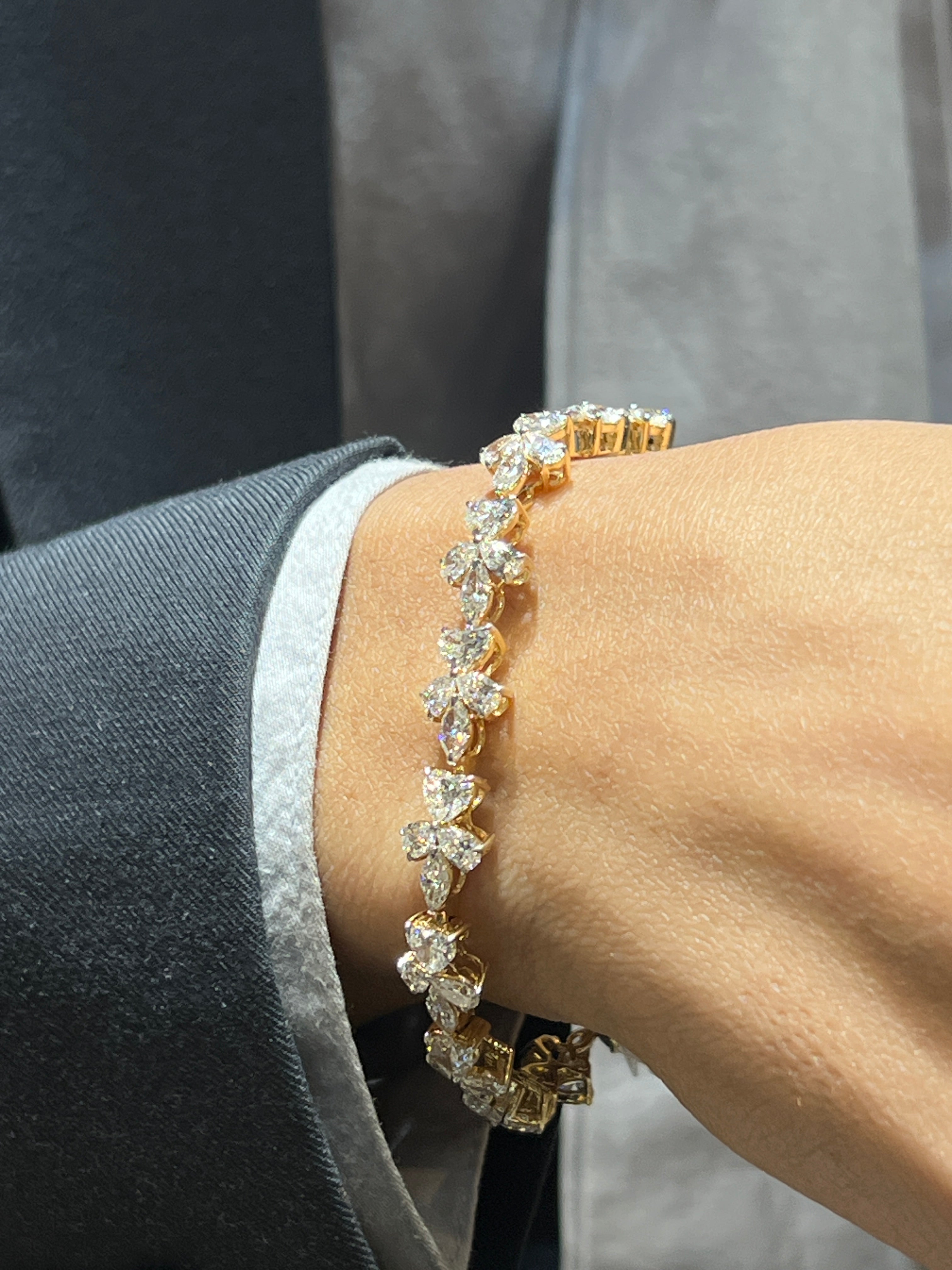 Gilded Seraph Lab Diamond Bracelet