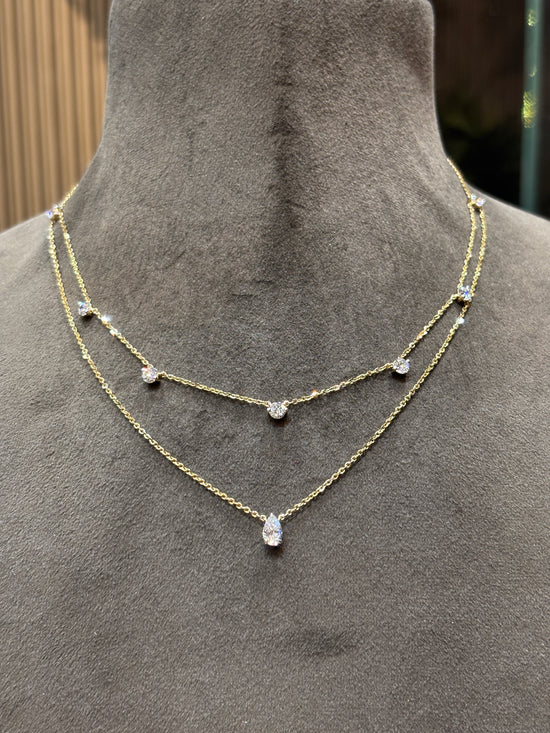 Serene Echo Lab Diamond Pendant