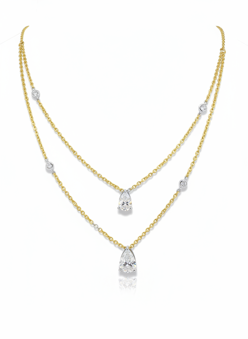 Celestial Glow Lab Diamond Necklace