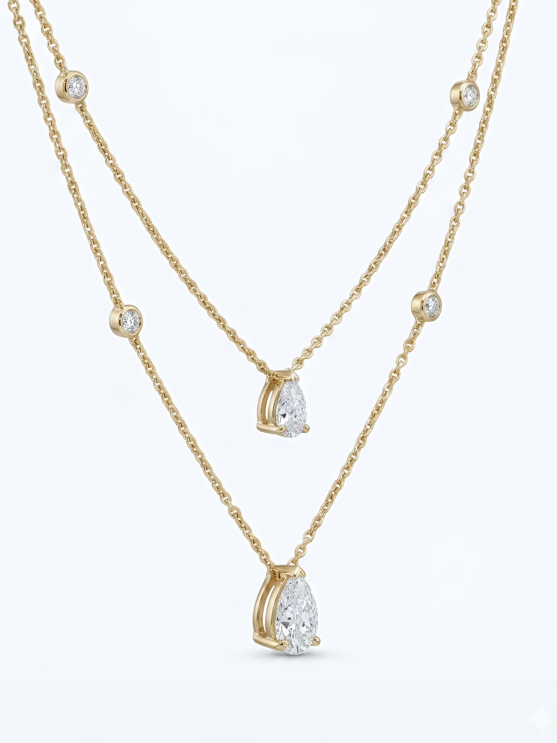 Wren Blaze Lab Diamond Necklace