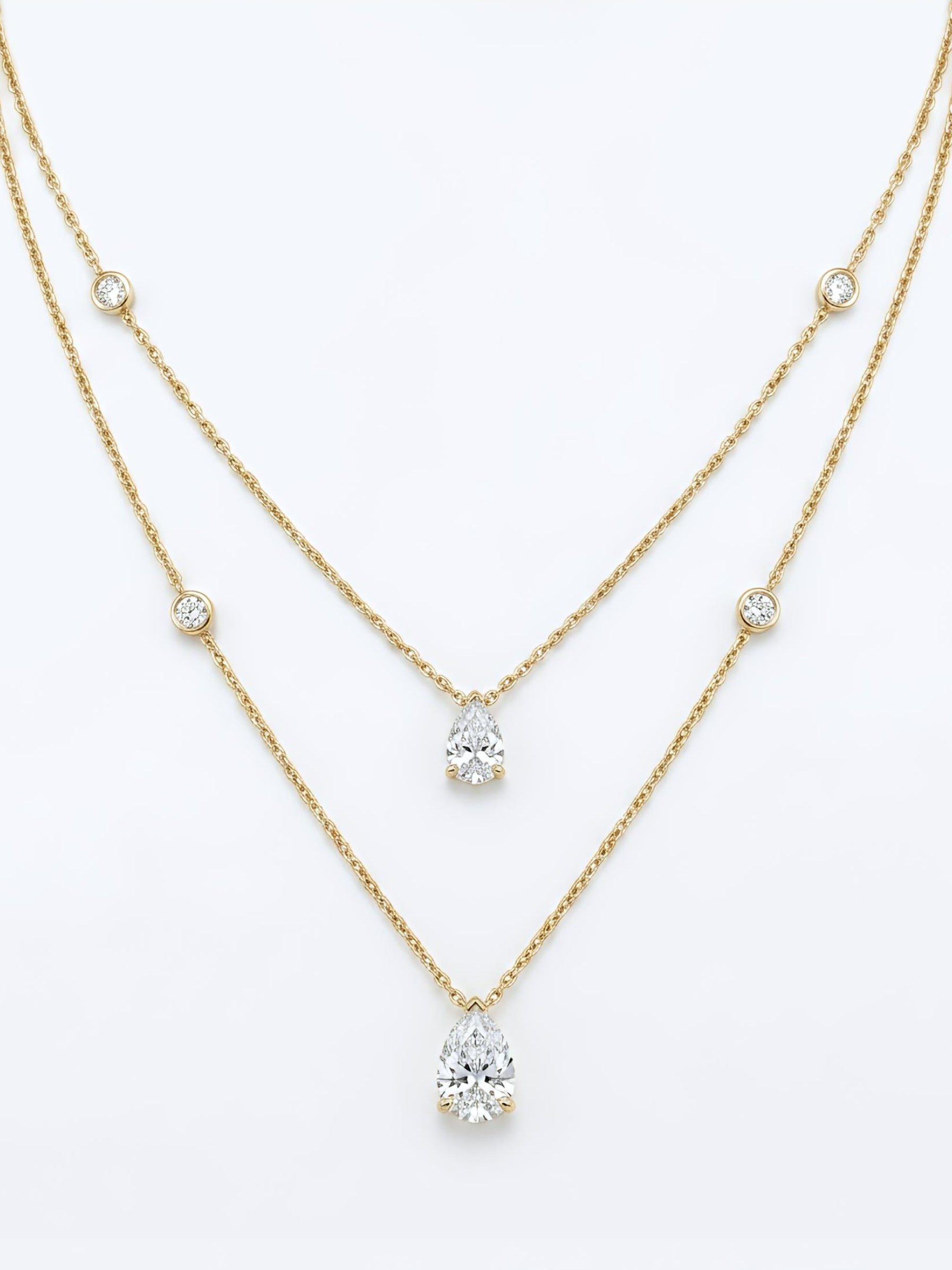 Wren Blaze Lab Diamond Necklace