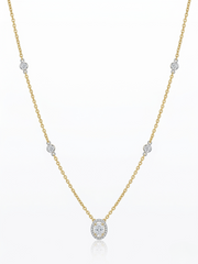 Dyrath Caern Lab Diamond Necklace