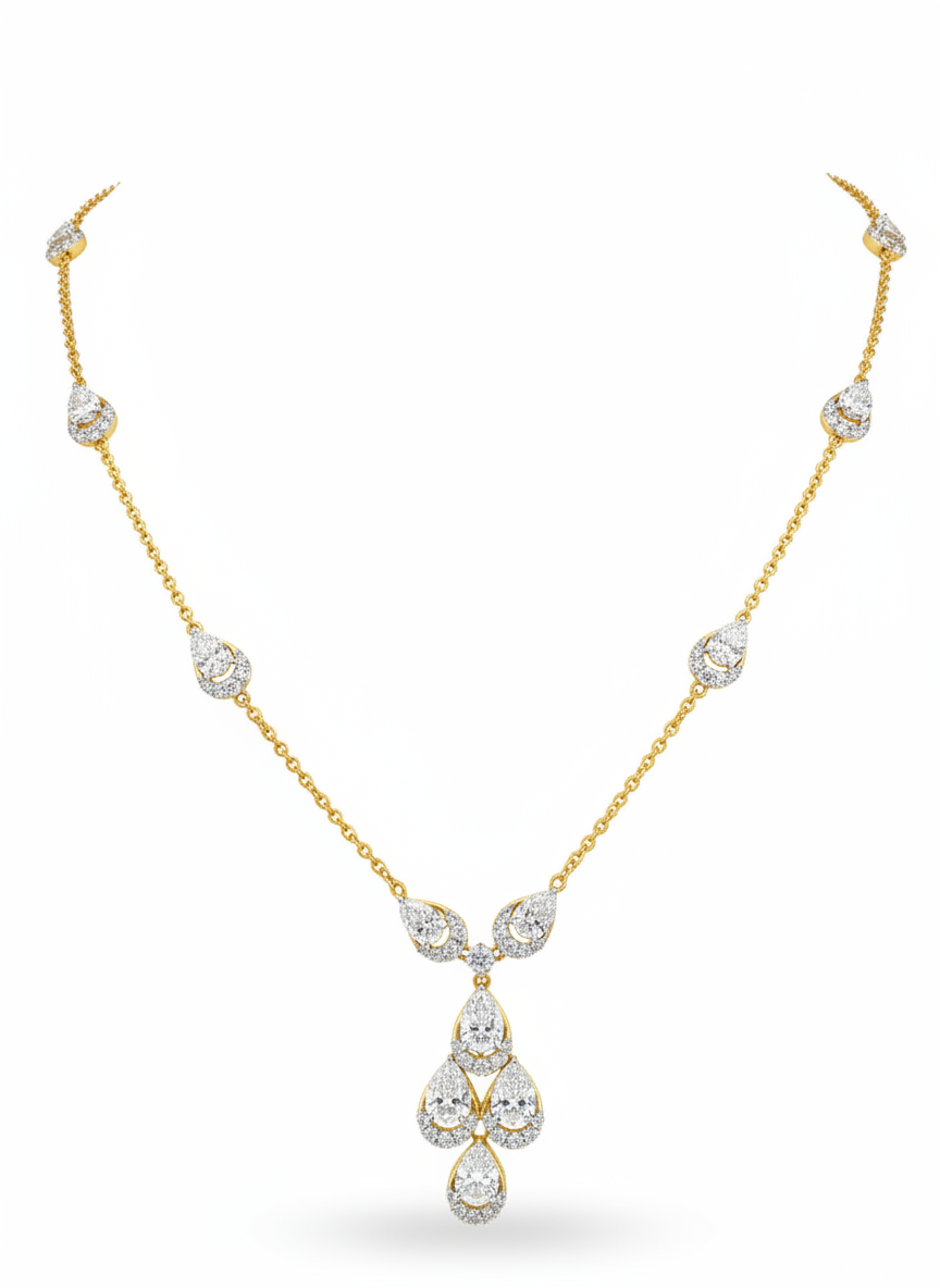 Pure Horizon Lab Diamond Necklace