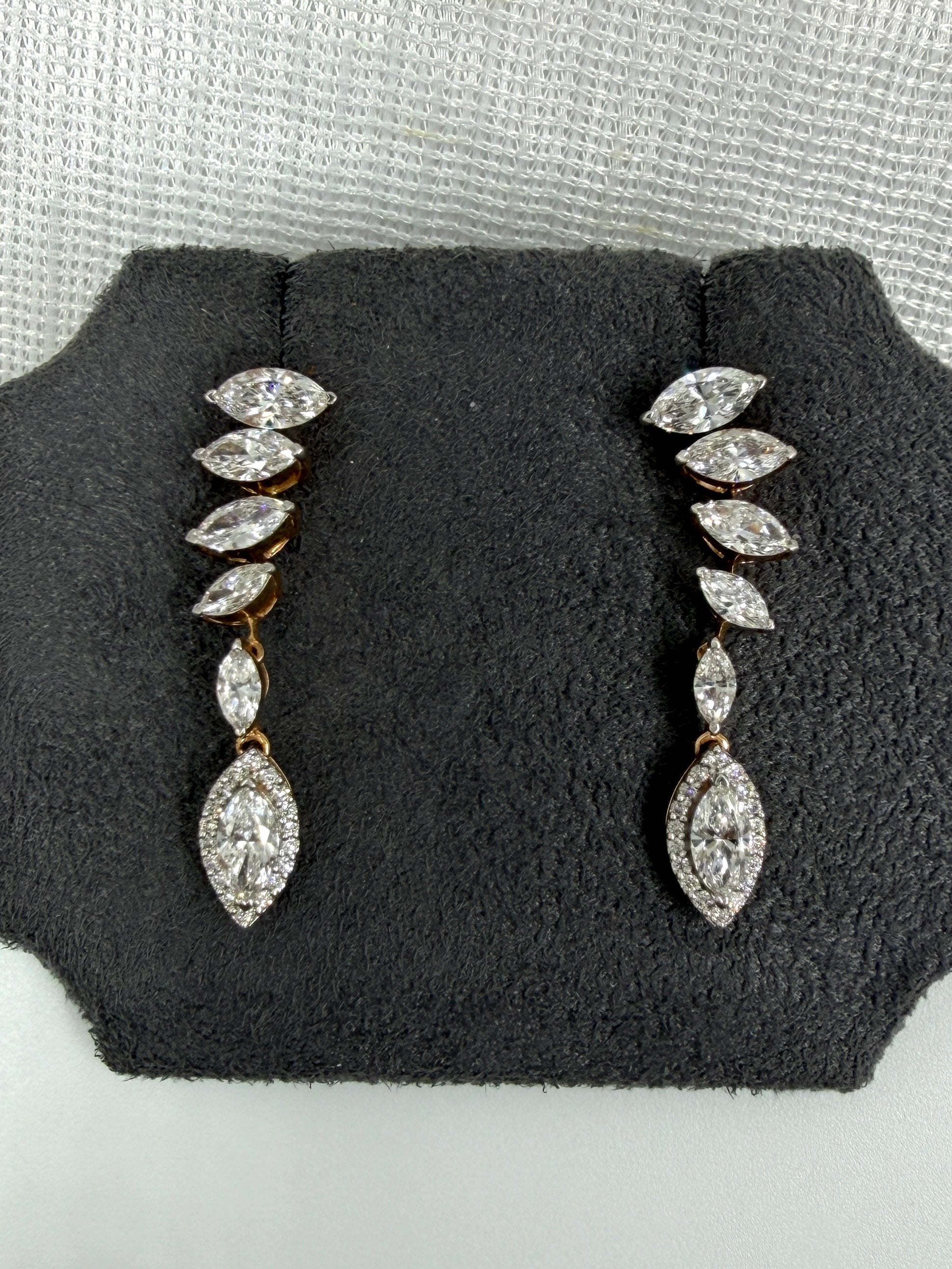 Blush Trace Lab Diamond Earring