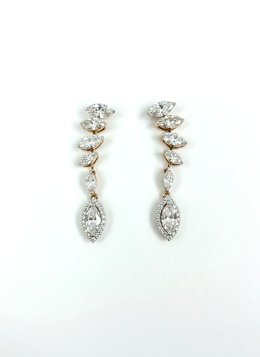 Blush Trace Lab Diamond Earring