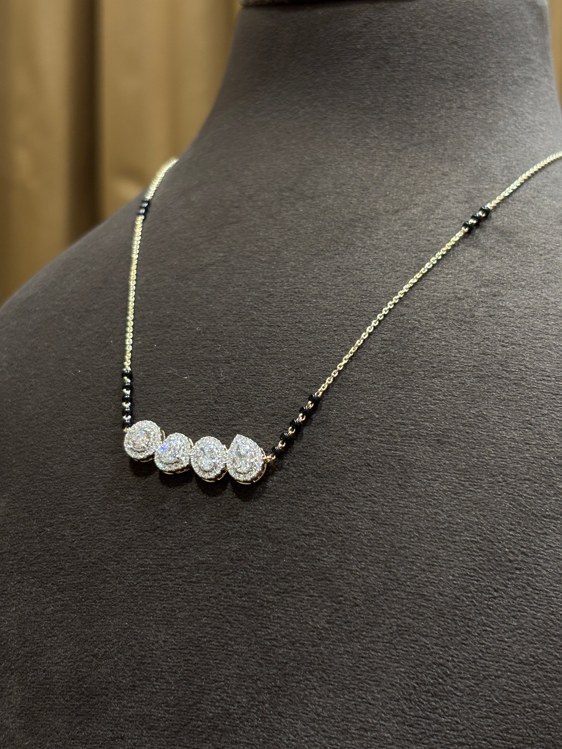 Mireva Sage Lab Diamond Mangalsutra