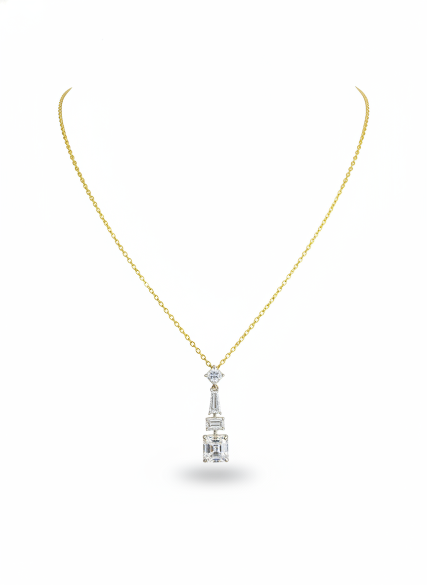 Hidden Trace Lab Diamond Pendant