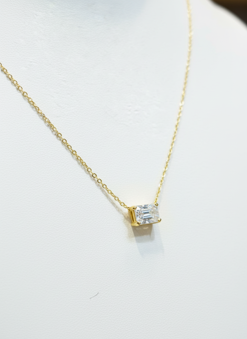 Celestial Drift Lab Diamond Pendant