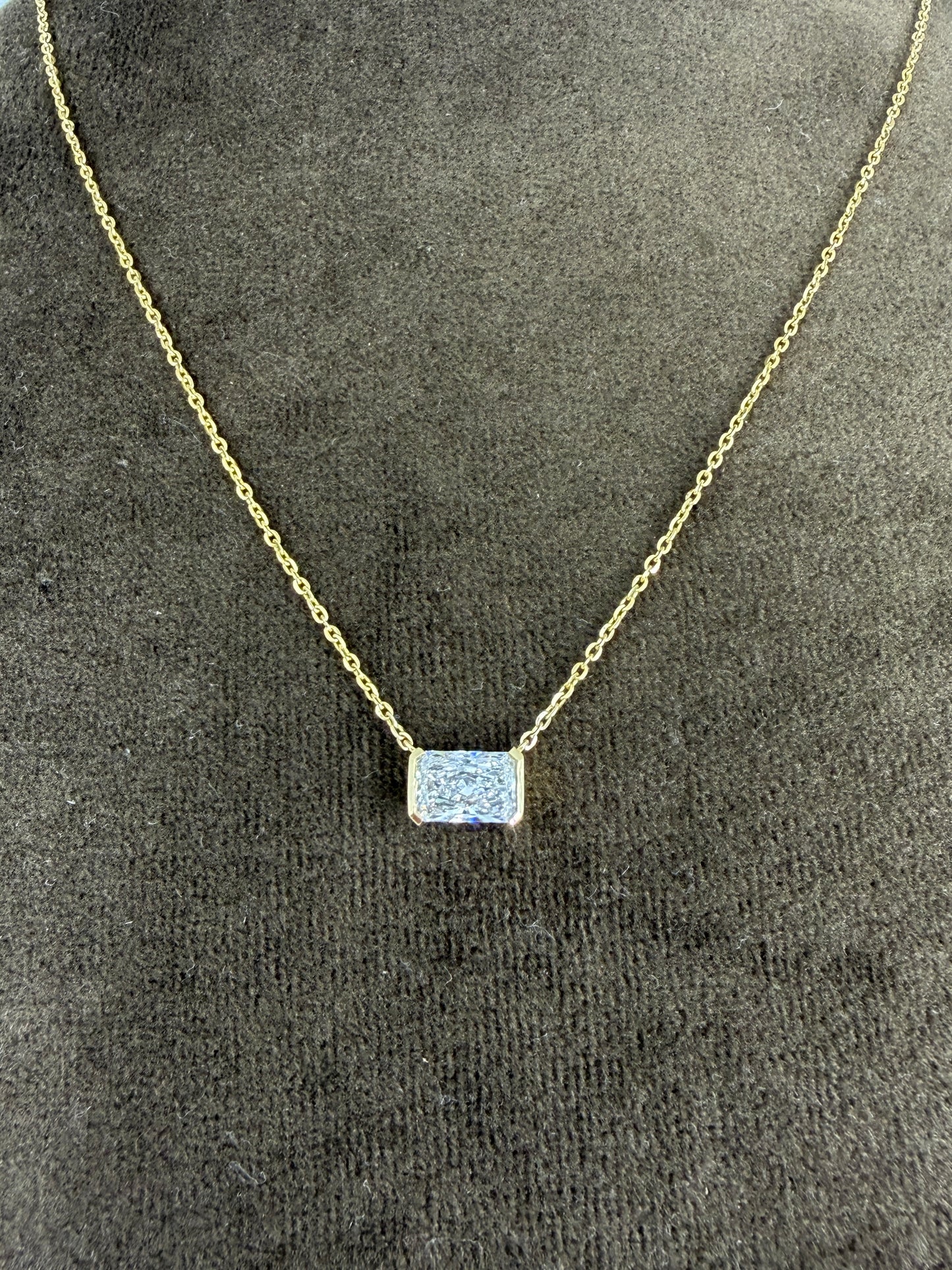 Celestial Drift Lab Diamond Pendant
