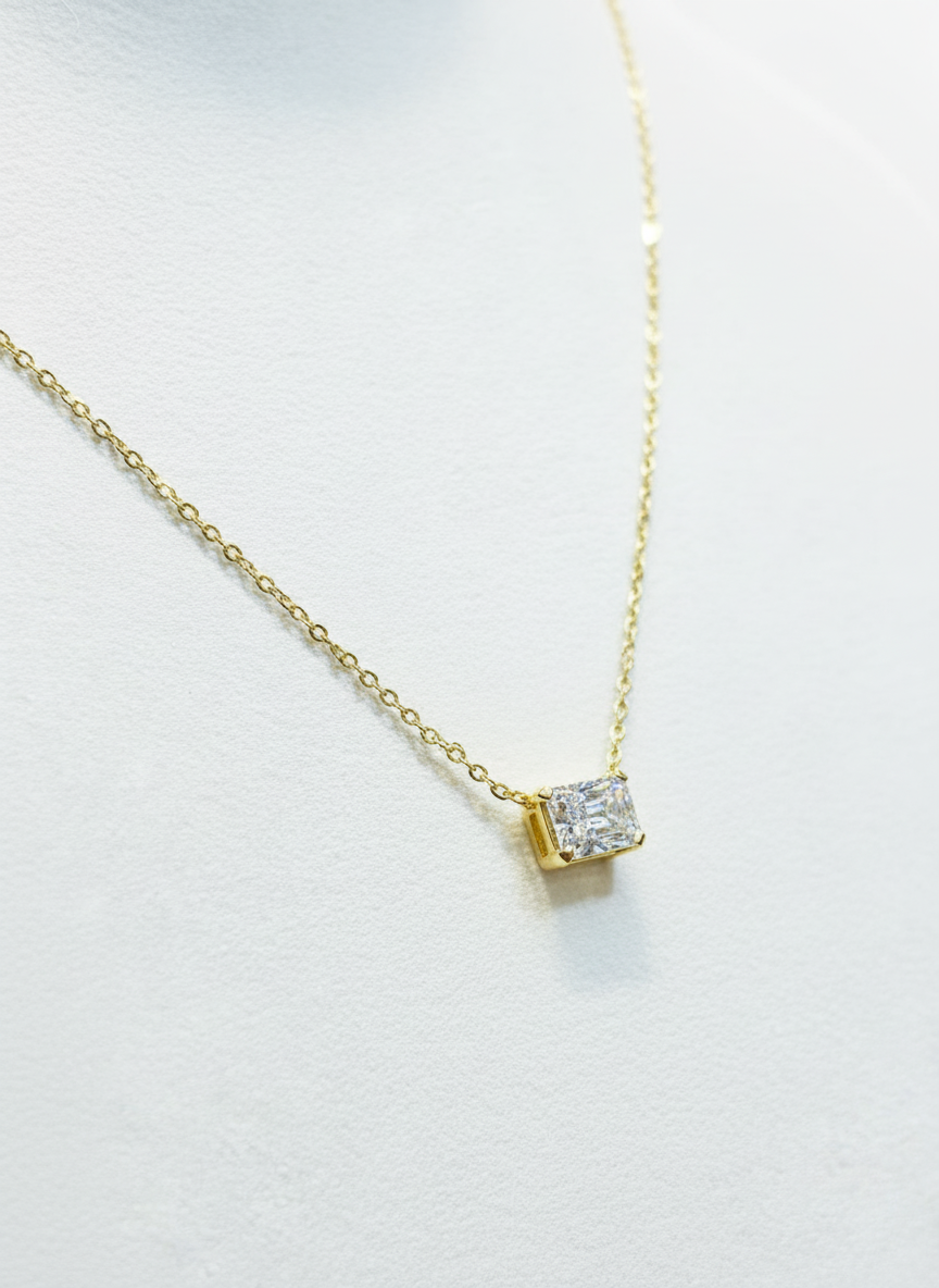 Celestial Drift Lab Diamond Pendant