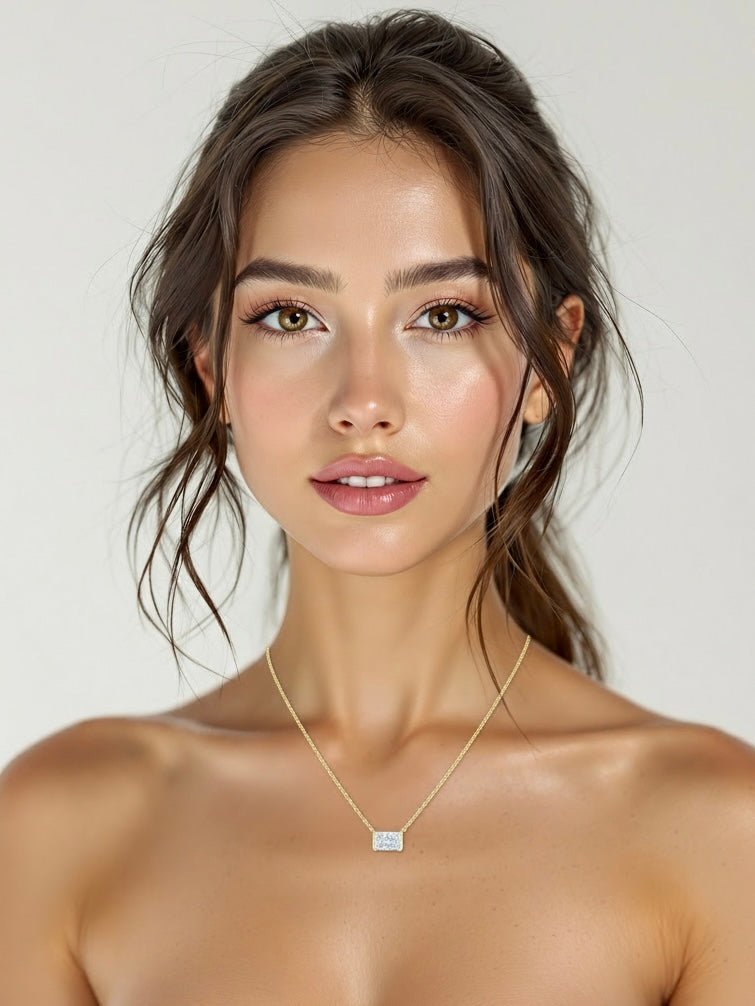 Celestial Drift Lab Diamond Pendant