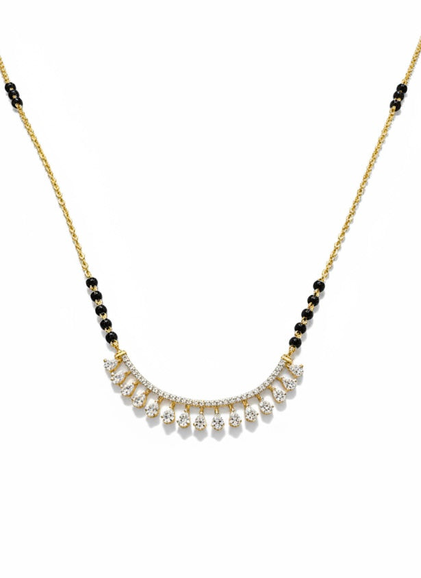 Calivara Solis Lab Diamond Mangalsutra