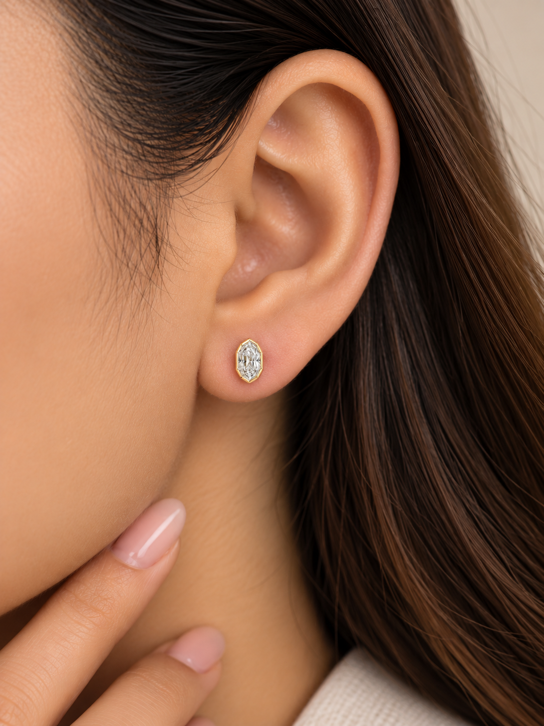 Thyrvex Calreth Lab Grown Diamond Earring