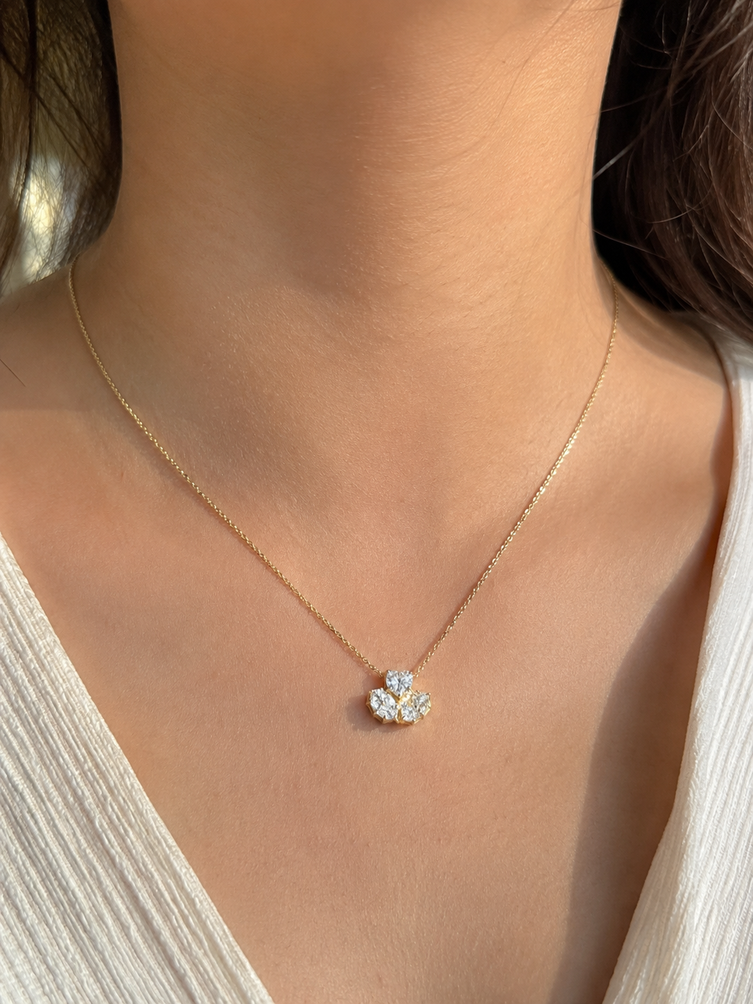 Orevan Selvith Lab Grown Diamond Pendant