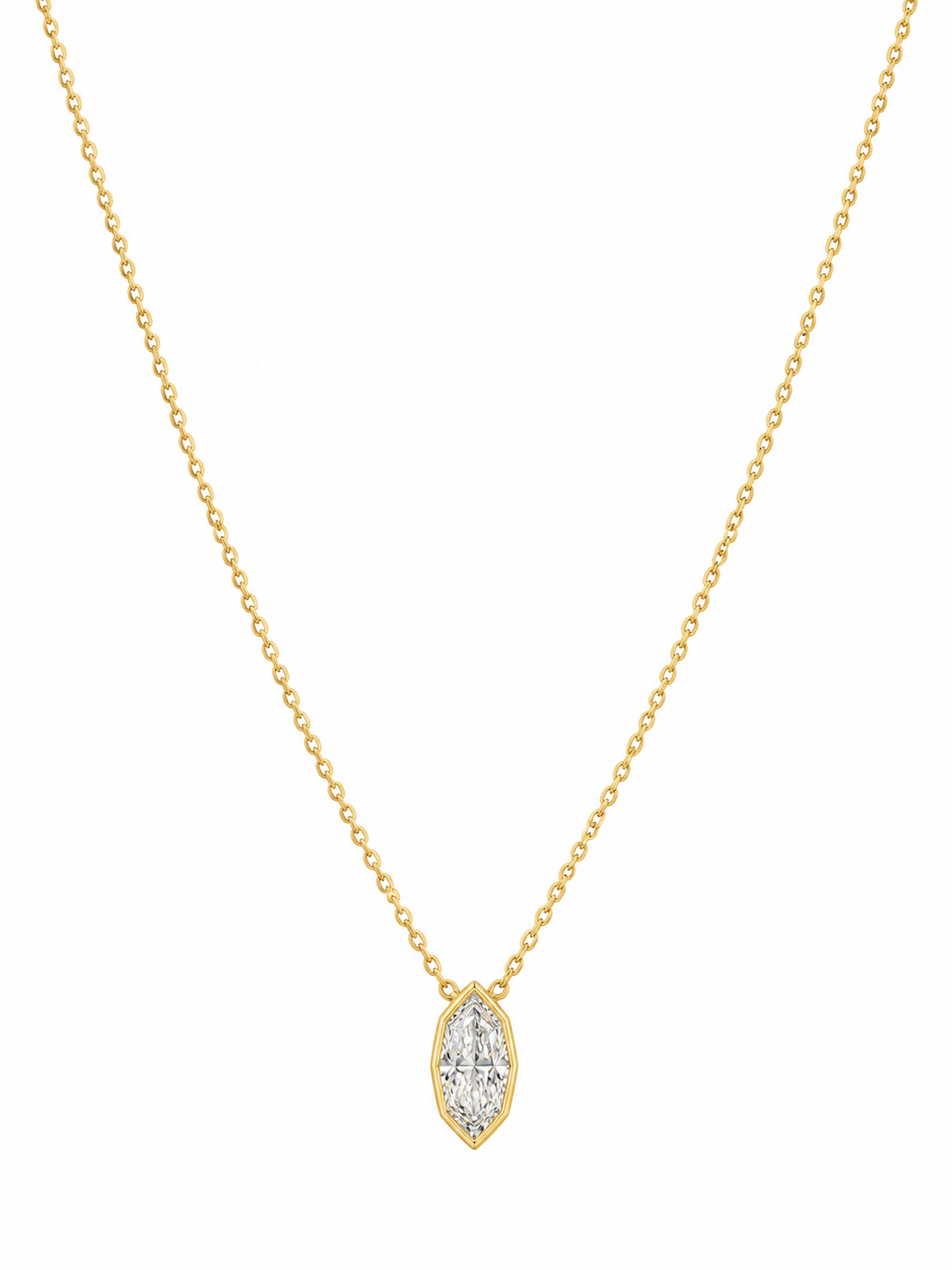 Laurel Nebula Lab Diamond Pendant