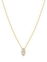 Laurel Nebula Lab Diamond Pendant