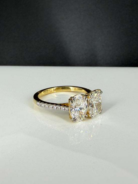 True Ember Lab Diamond Ring