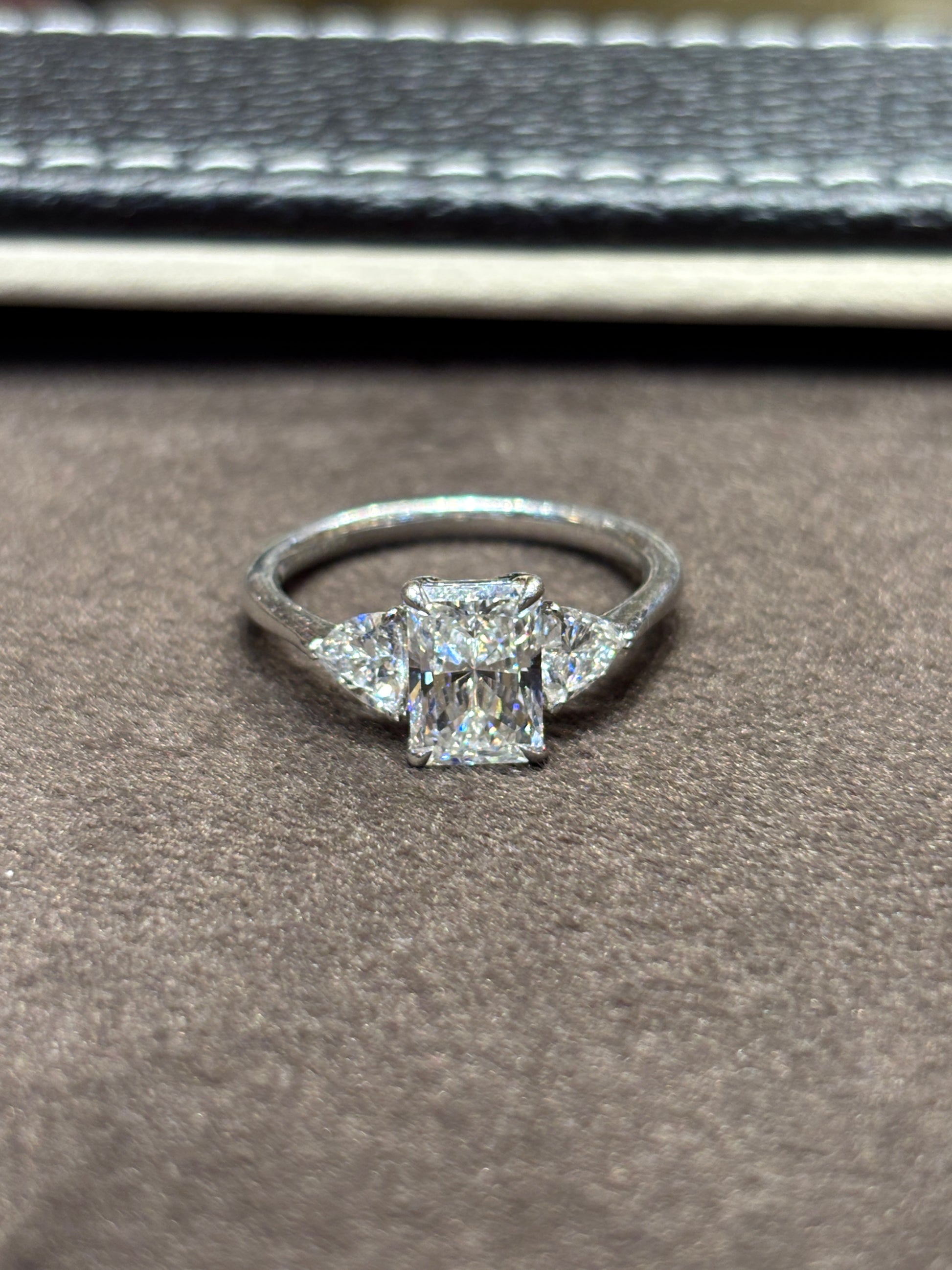Caliste Radiance Lab Diamond Ring – Grace in Motion
