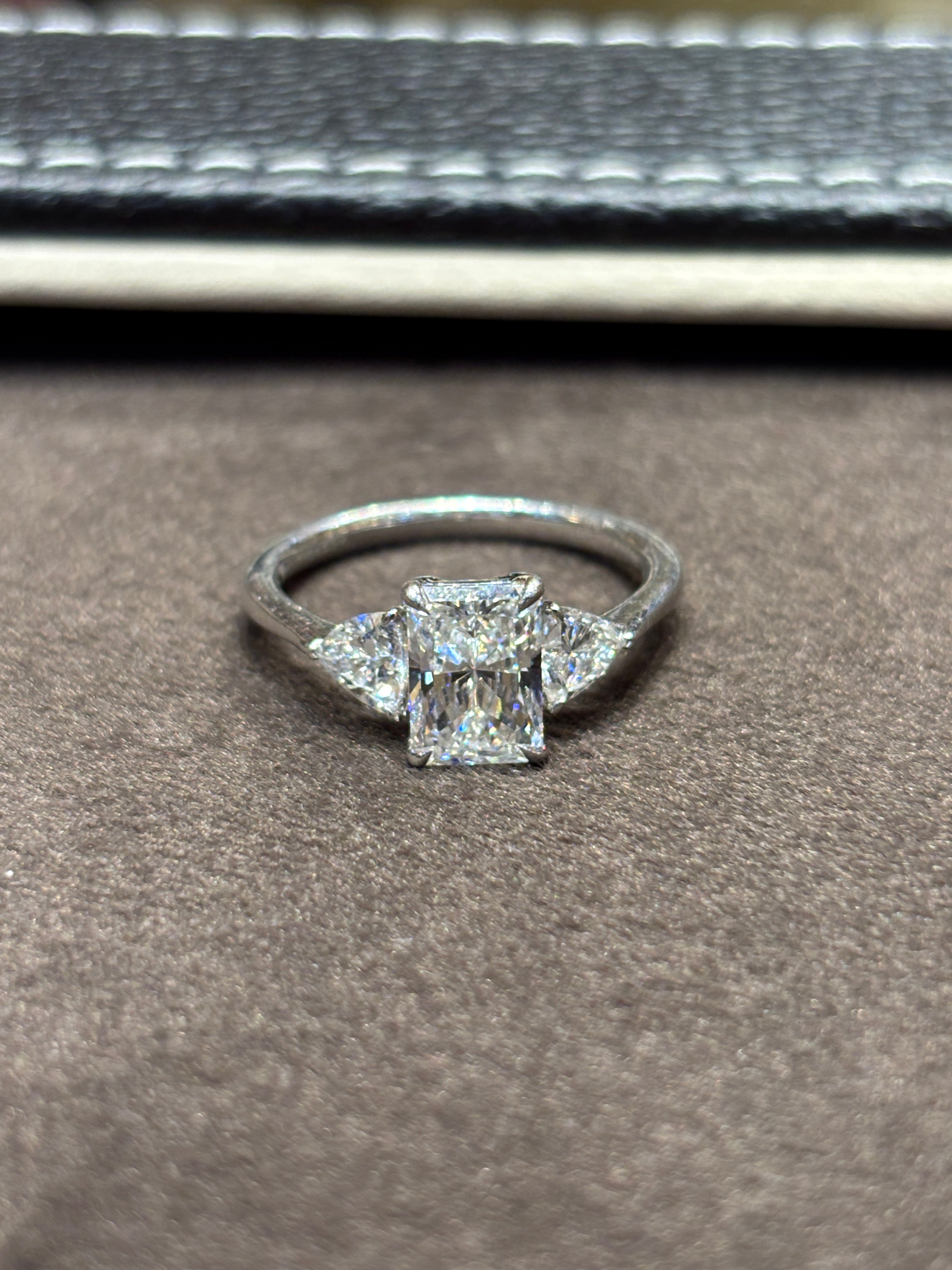 Caliste Radiance Lab Diamond Ring – Grace in Motion