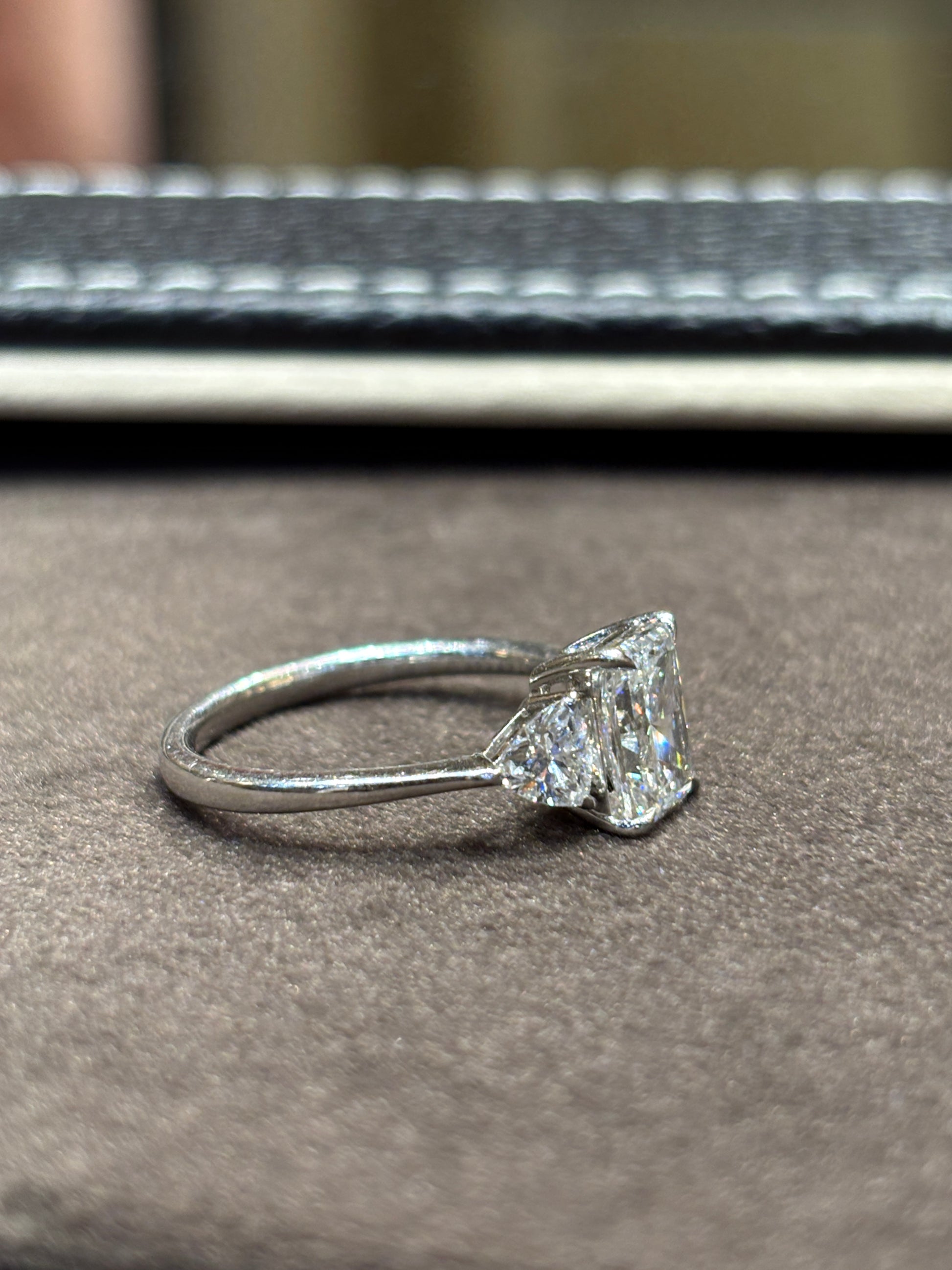 Caliste Radiance Lab Diamond Ring – Grace in Motion