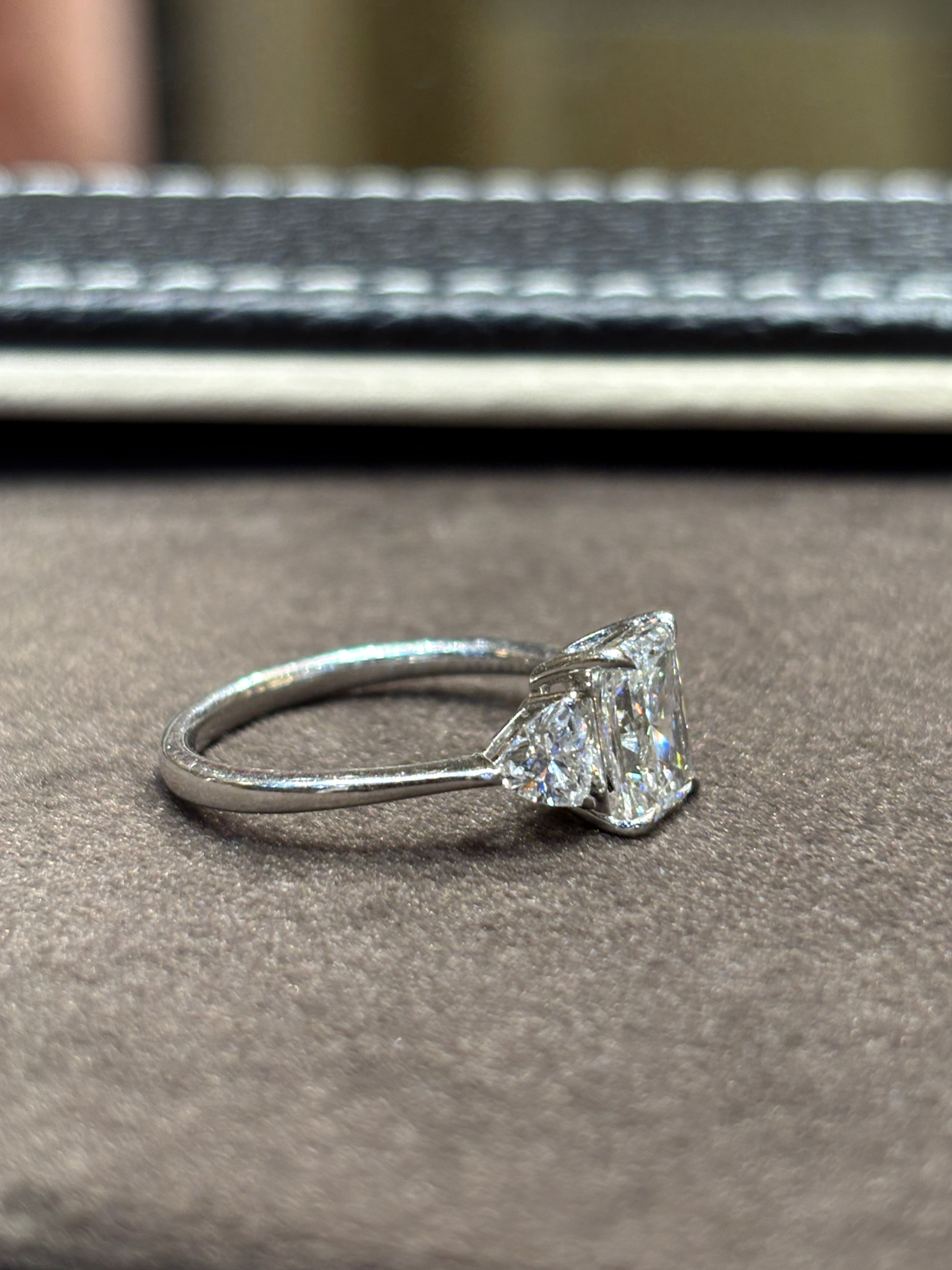 Caliste Radiance Lab Diamond Ring – Grace in Motion