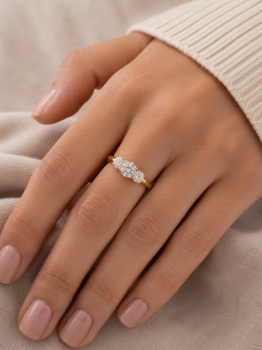 Nimira Lab Diamond Ring
