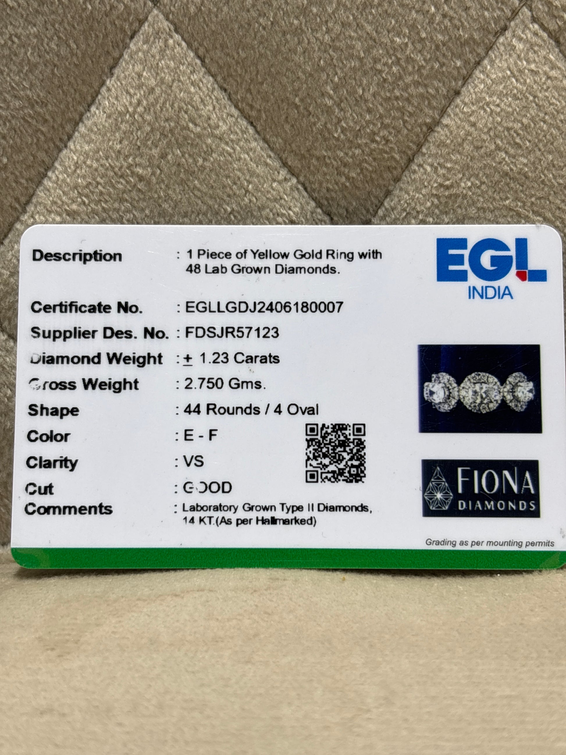 Solestia Lab Diamond Ring – Timeless Elegance